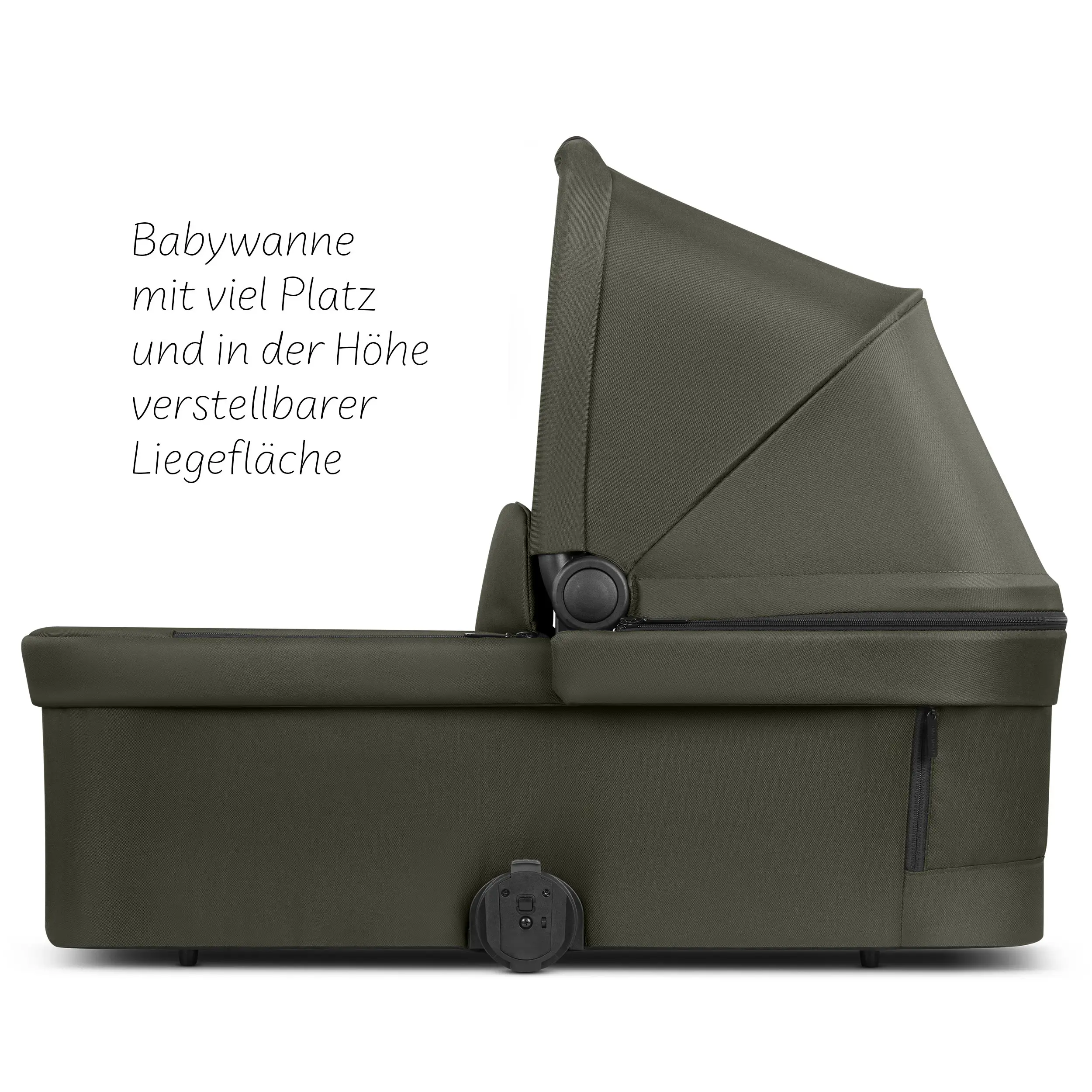 Carrycot for City Life sport strollers - Avocado