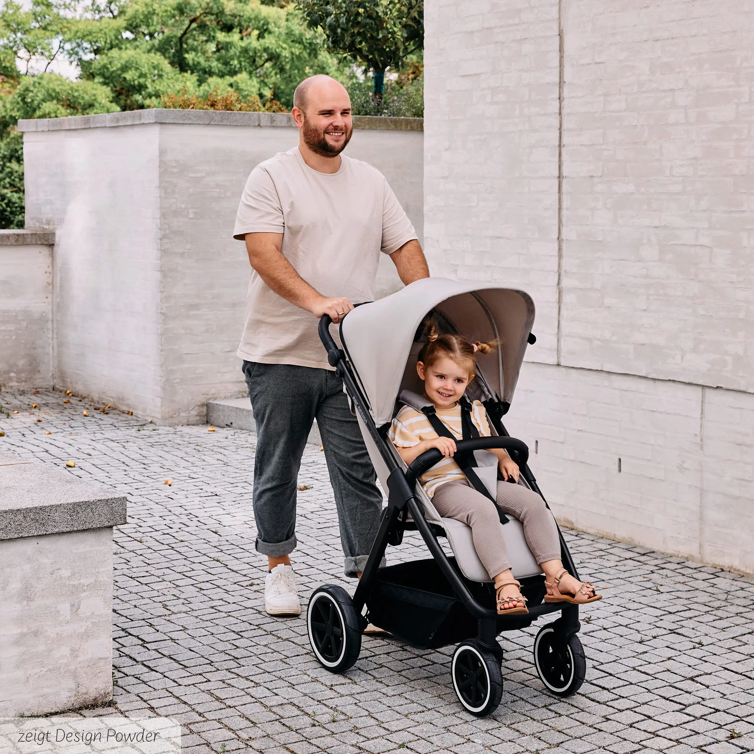 Stroller Avus Air | With Air Tires - Cloud