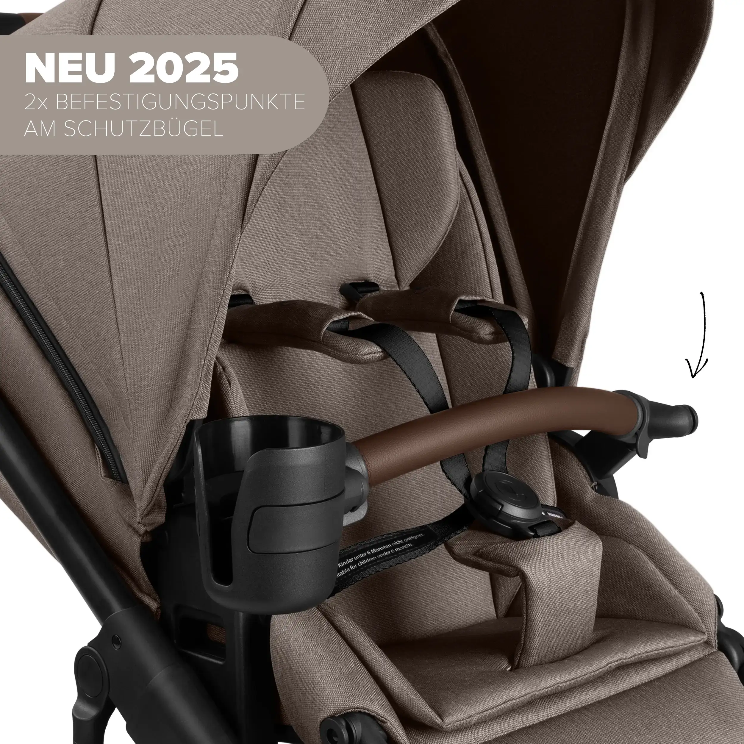 2in1 Stroller Salsa 5 Air - Nature