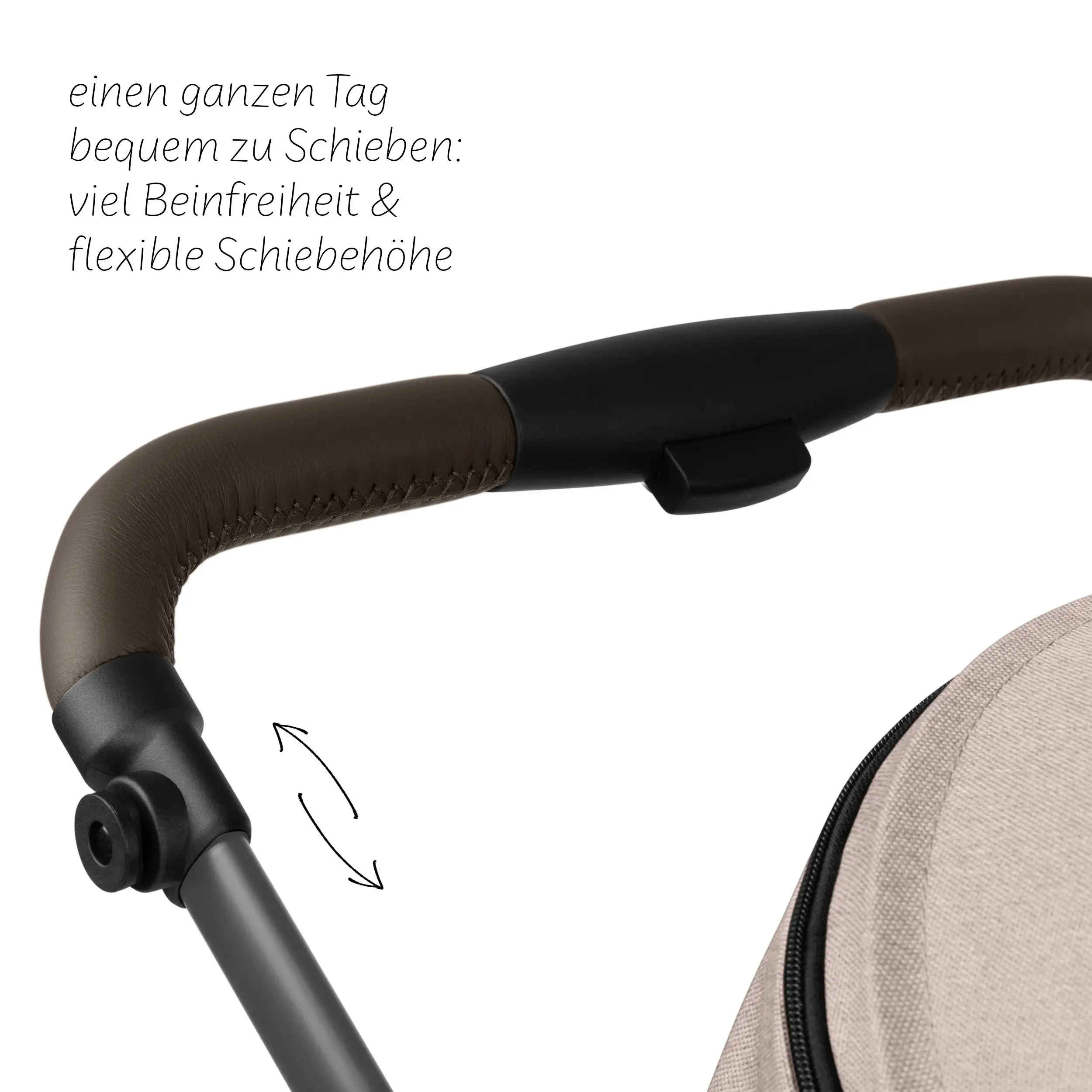 4in1-Kinderwagen-Set Salsa 5 Air inkl. Babyschale Calla mit Liegefunktion - Camel