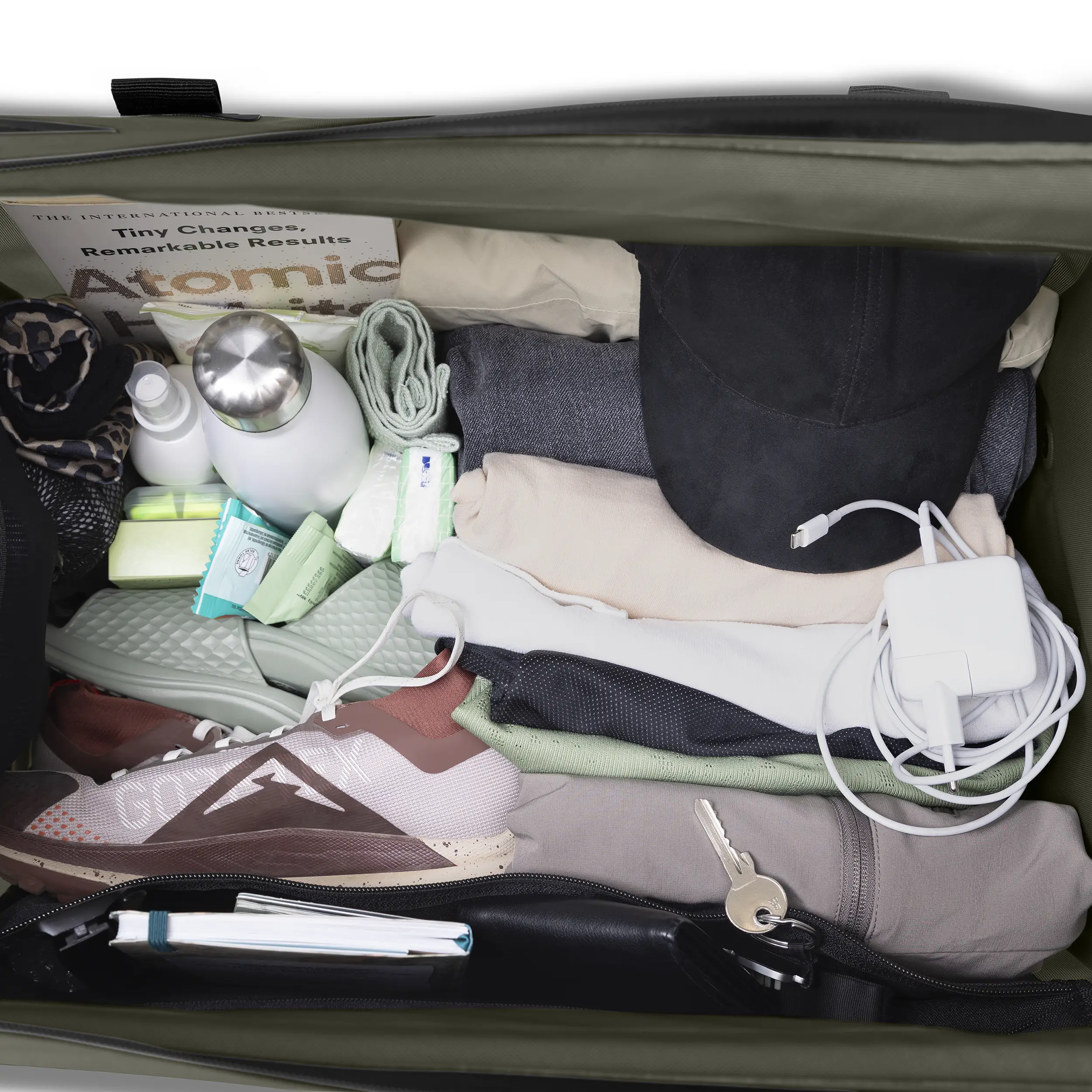 Locarno 45L travel bag for everyday use, travel & professional use - Avocado