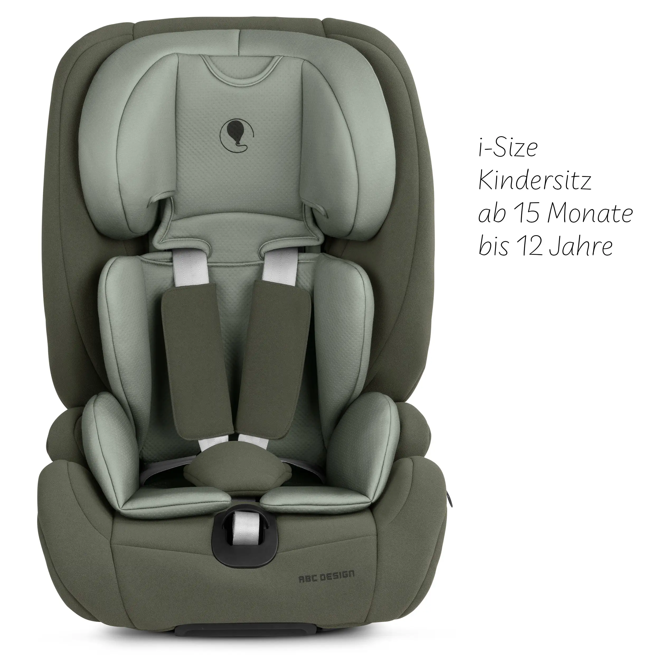Car Seat Aspen 2 Fix i-Size (from 15 months to 12 years) - Sage