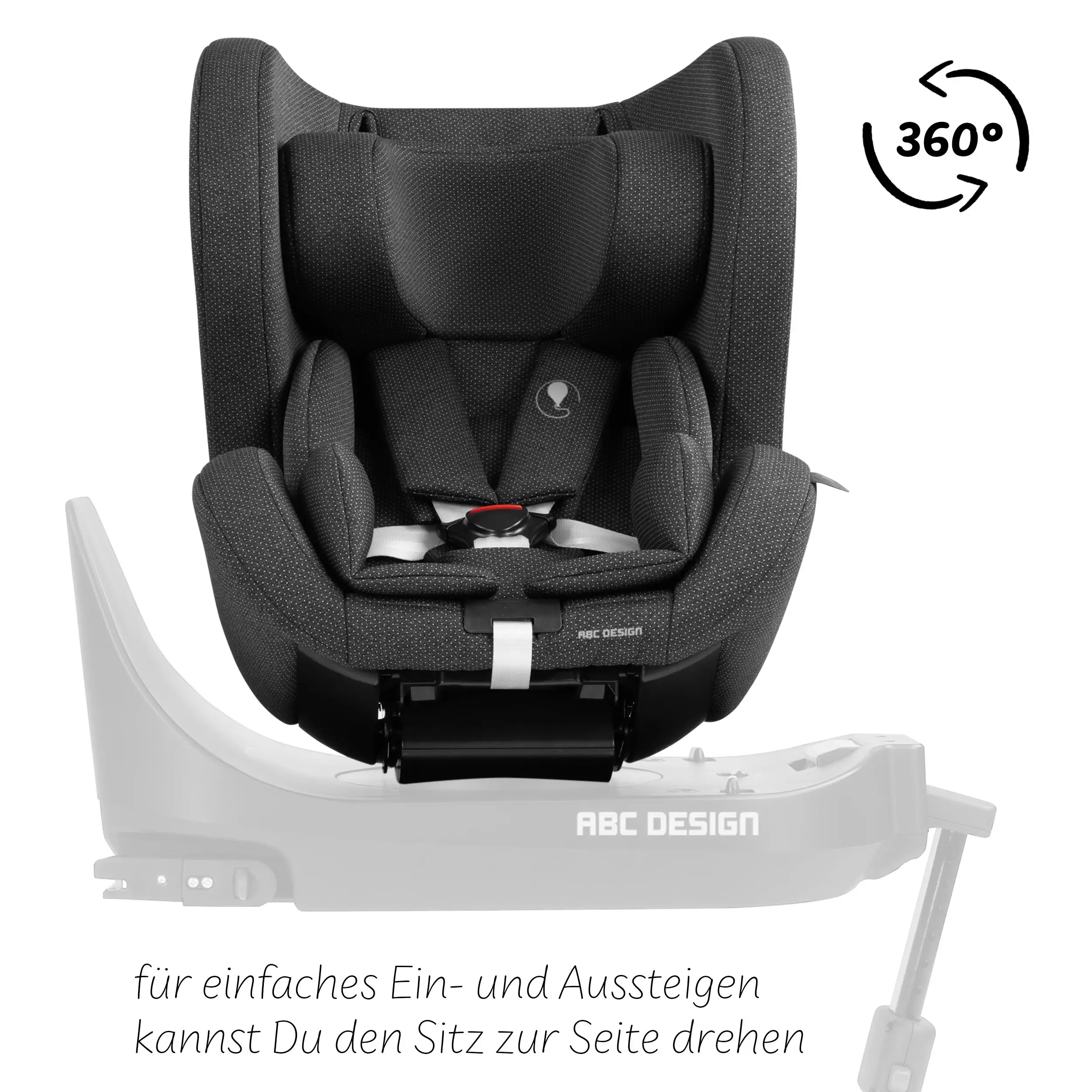 Reboard Car Seat Lily i-Size (from birth to 4 years) - Bubble