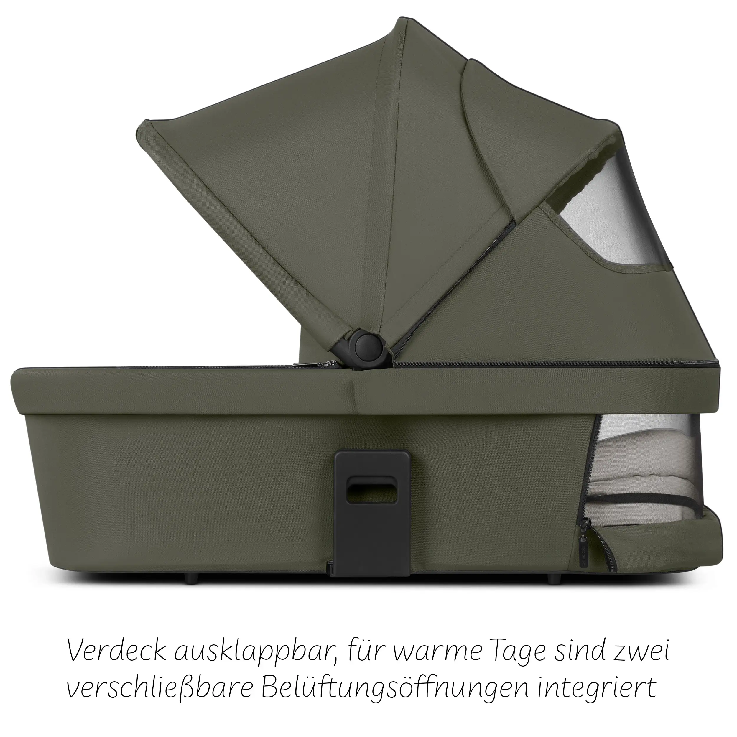 4in1 Stroller Set Salsa Core incl. infant car seat Calla with Reclining Function and the Root Isofix base - Olive