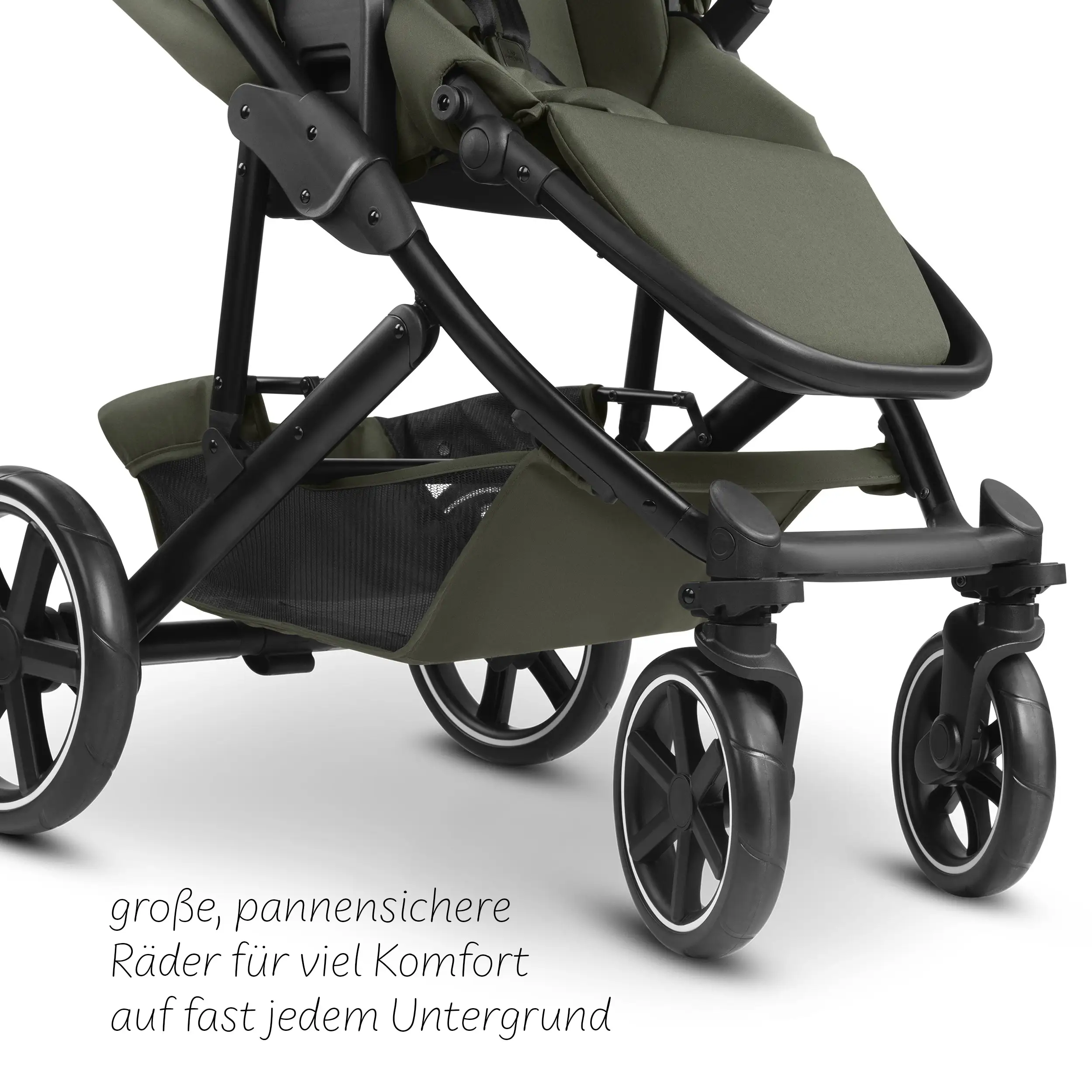 4-in-1 Sierra Stroller Set incl. Isofix base - Pea