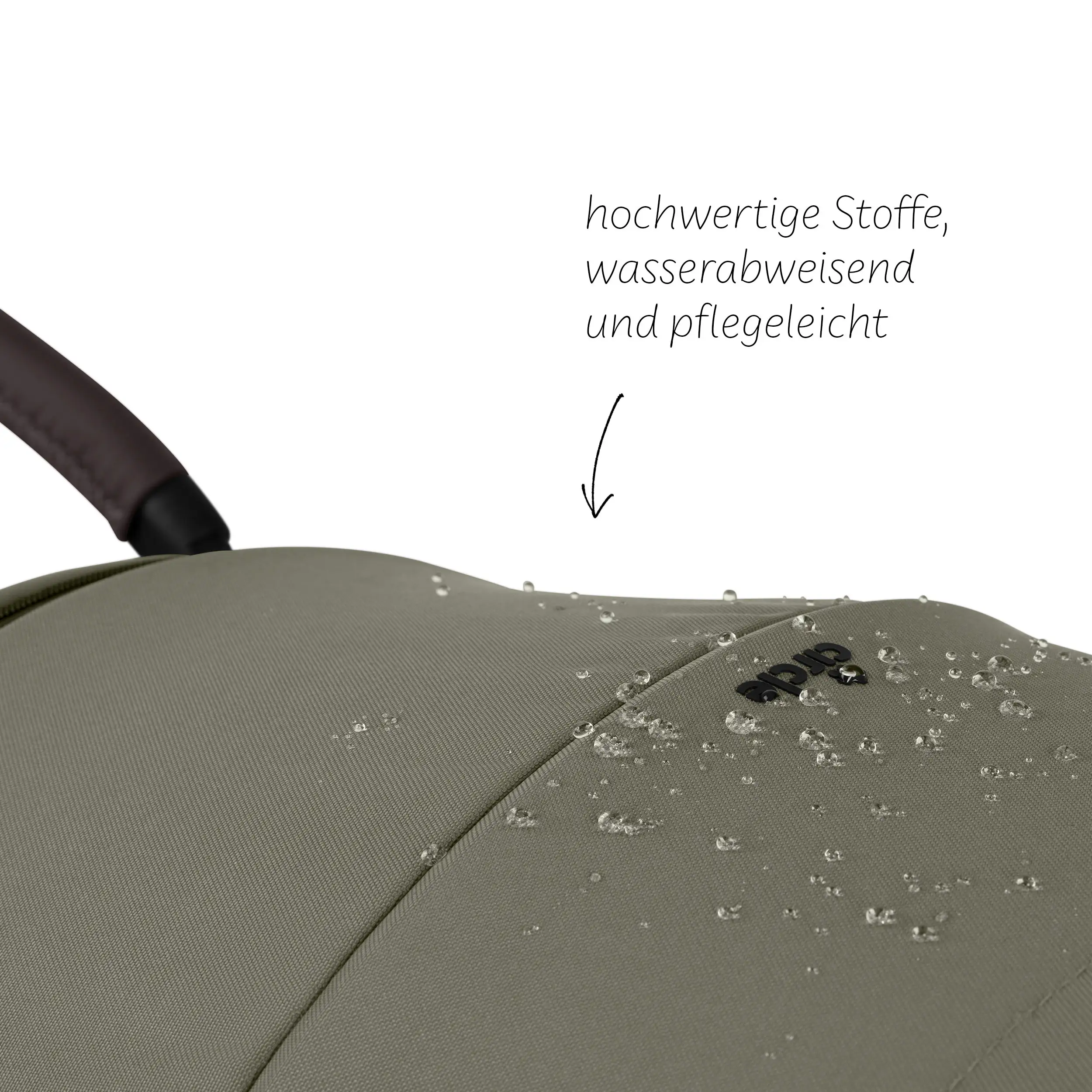 Double stroller D Two - Wheat