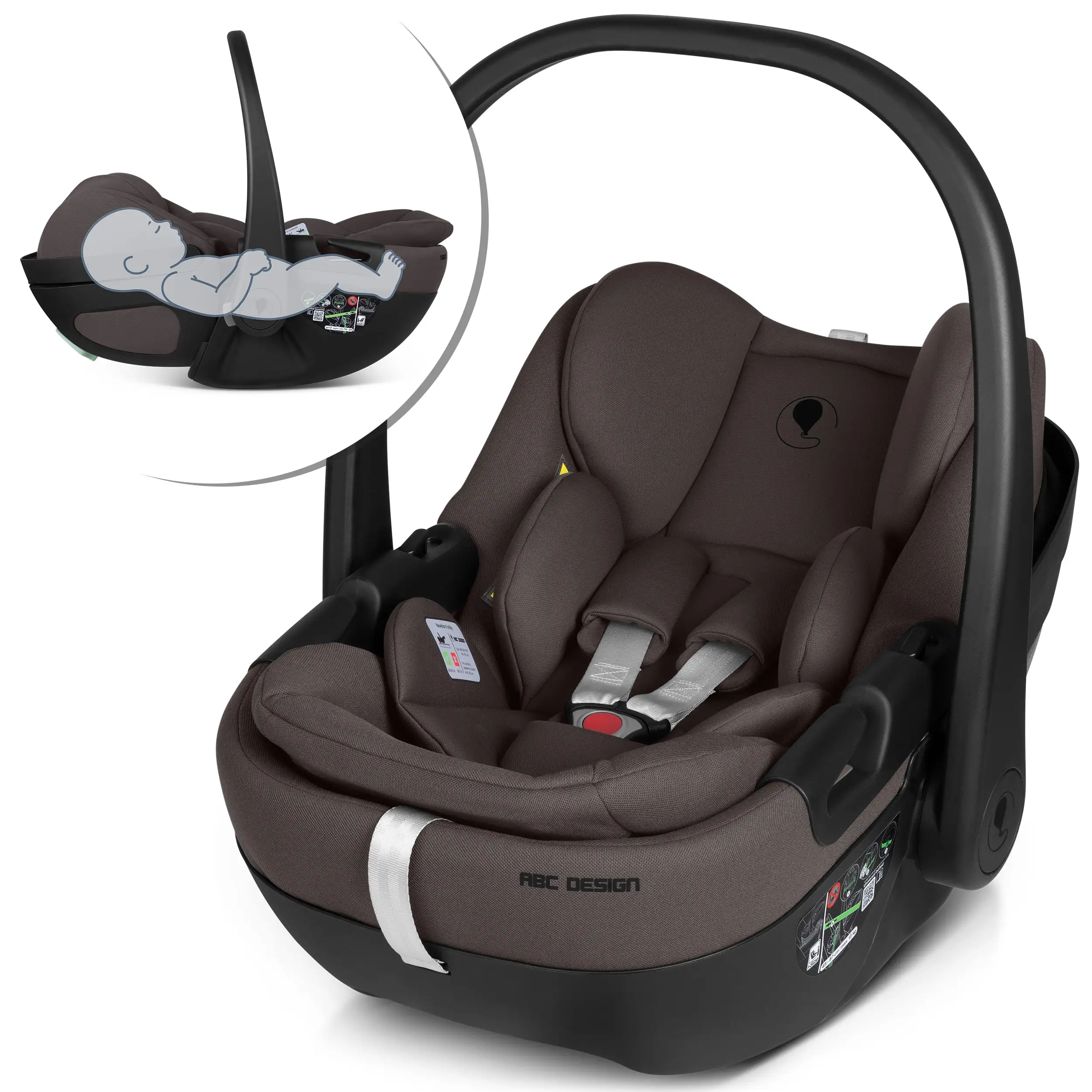 Calla i-Size Infant Car Seat with Reclining Function - Falcon