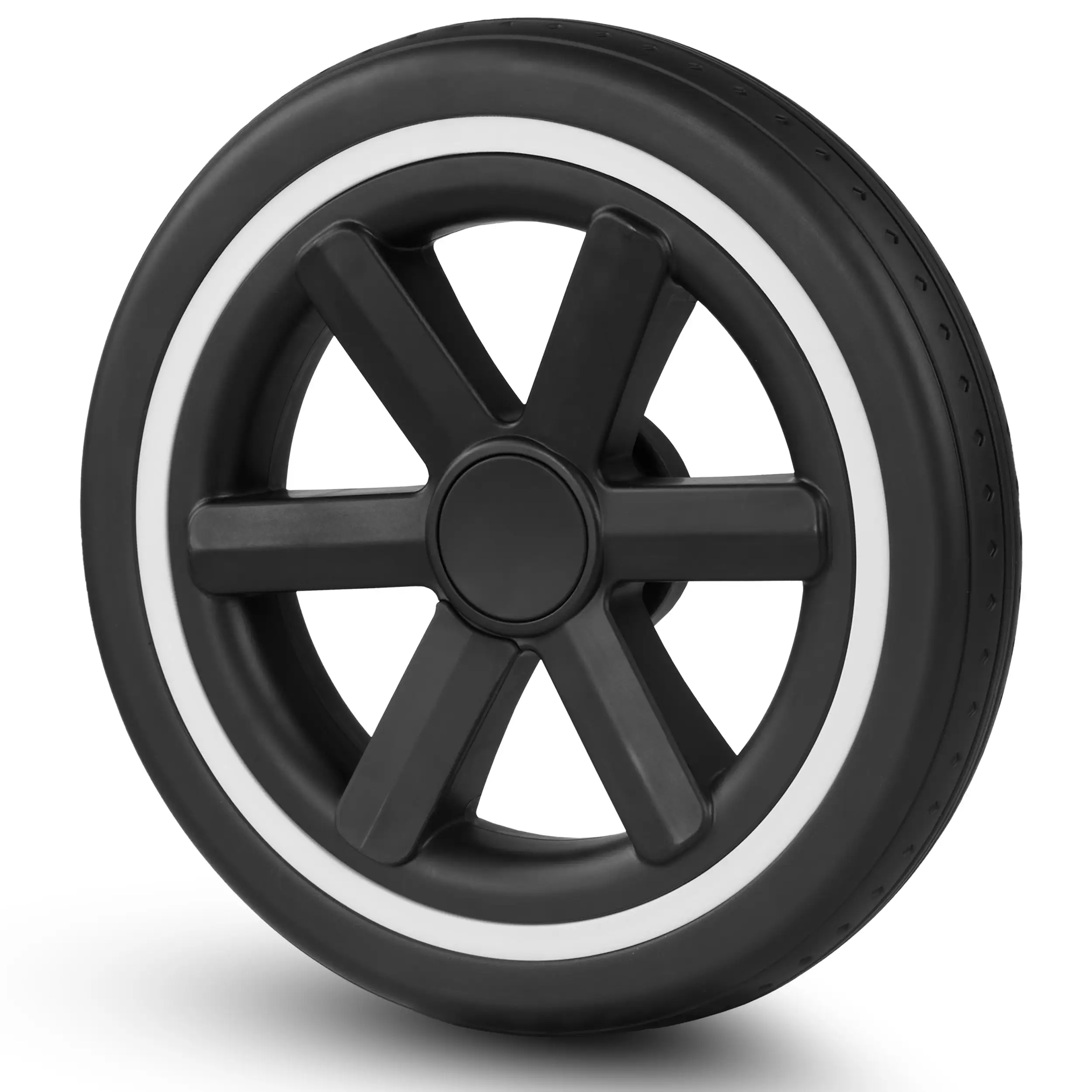 Rear wheel for Samba 2 / Samba - EVA Black / White Wall
