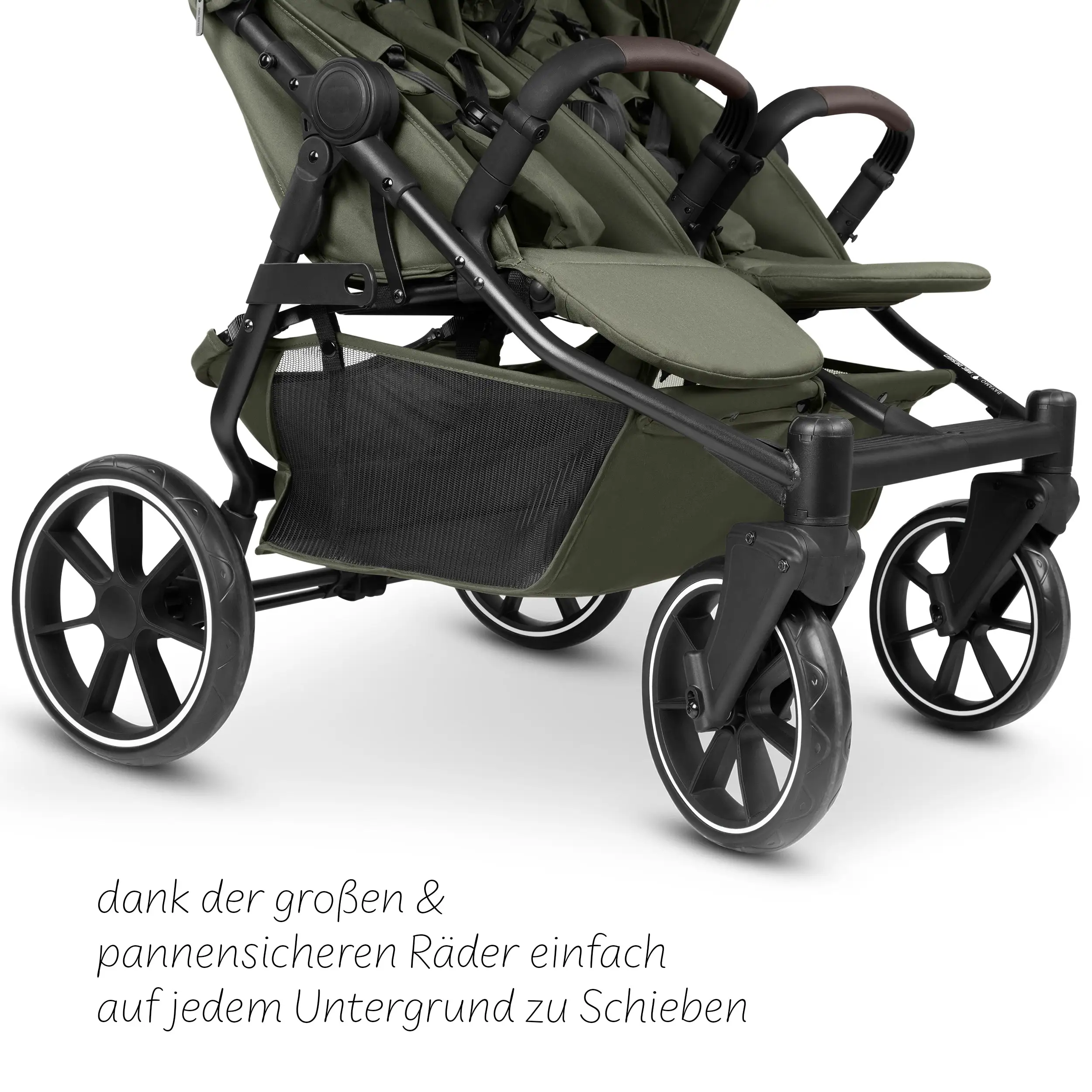 Bayamo Double Strollers - Pea