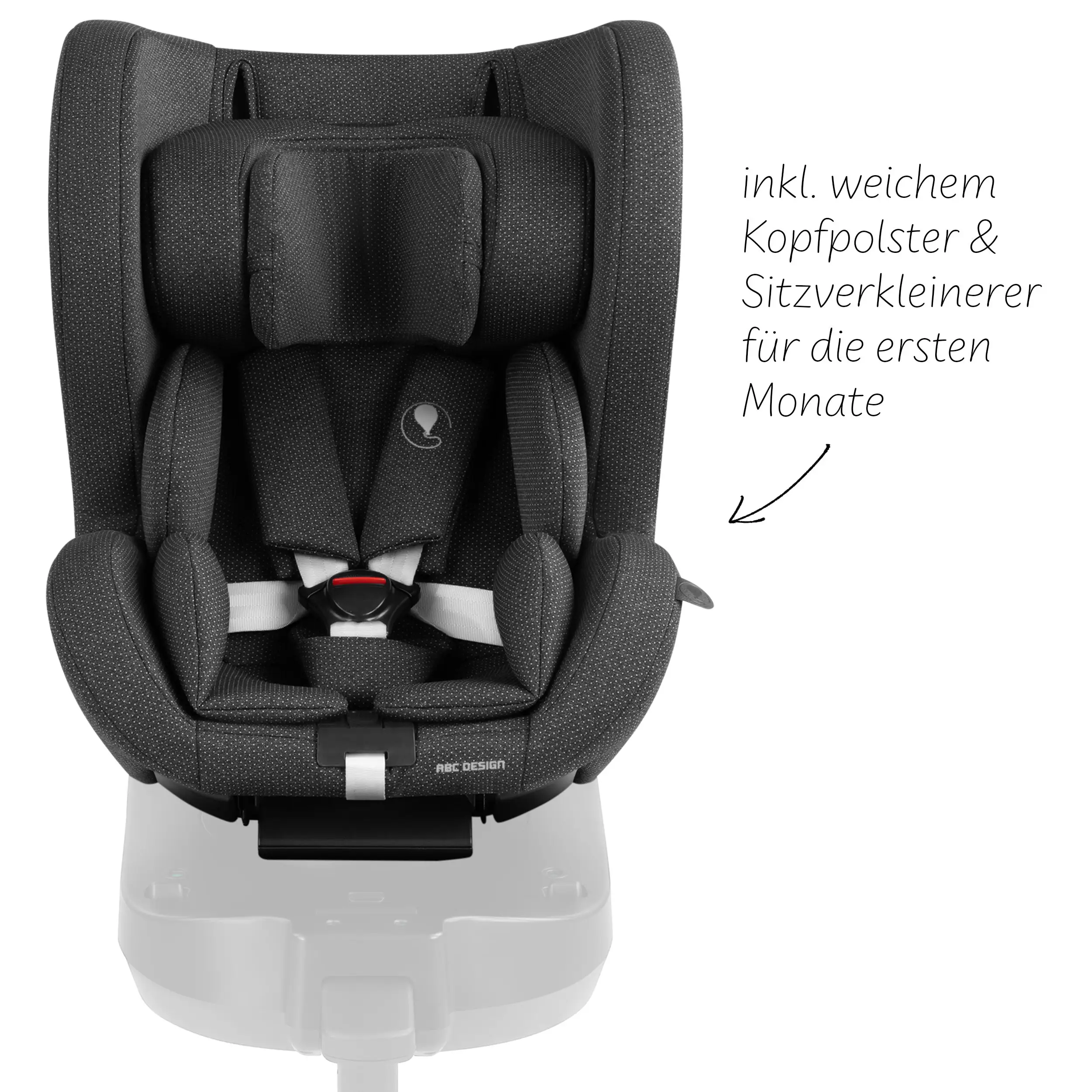 Reboard Car Seat Lily i-Size (from birth to 4 years) - Bubble