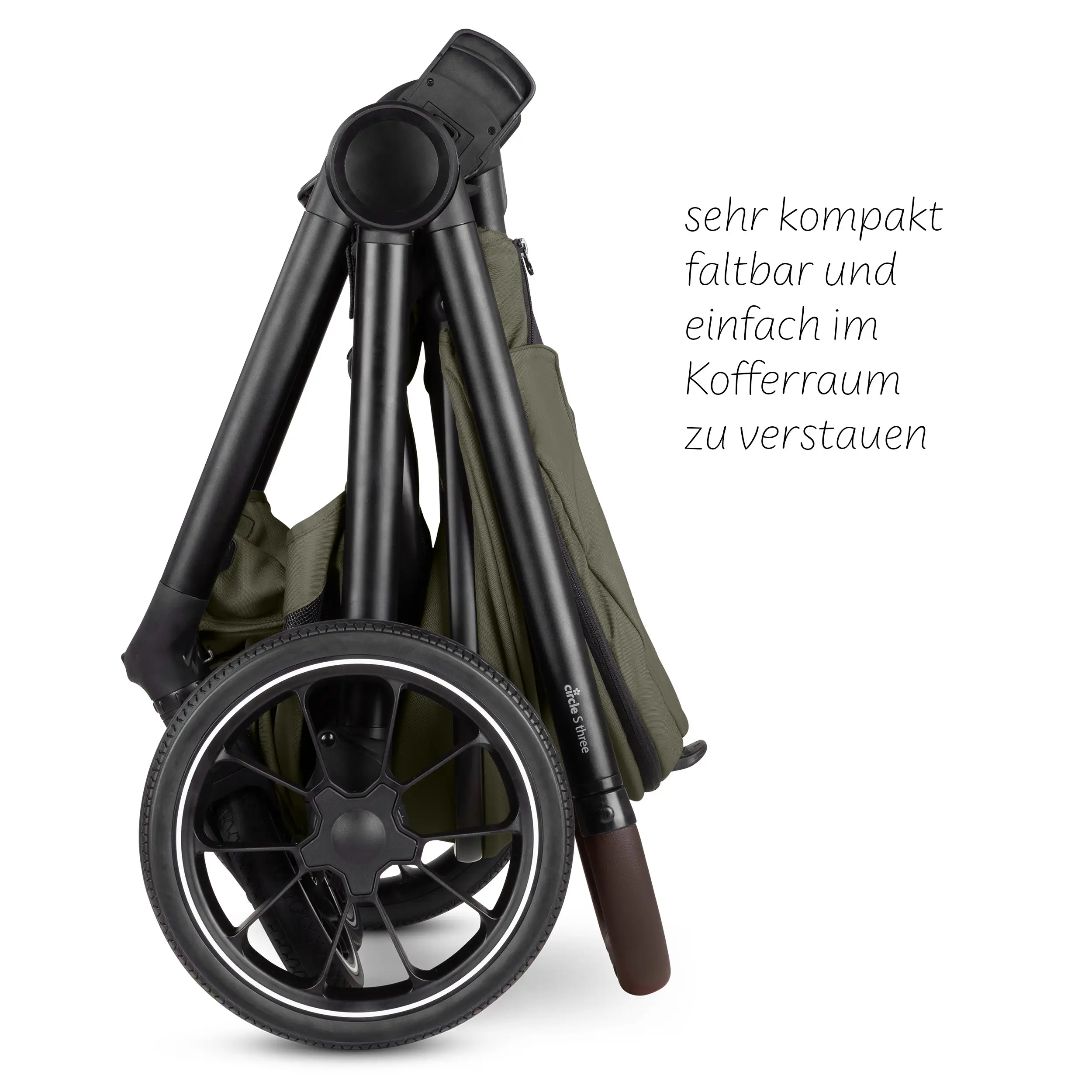 2in1 Stroller S Three - Wheat