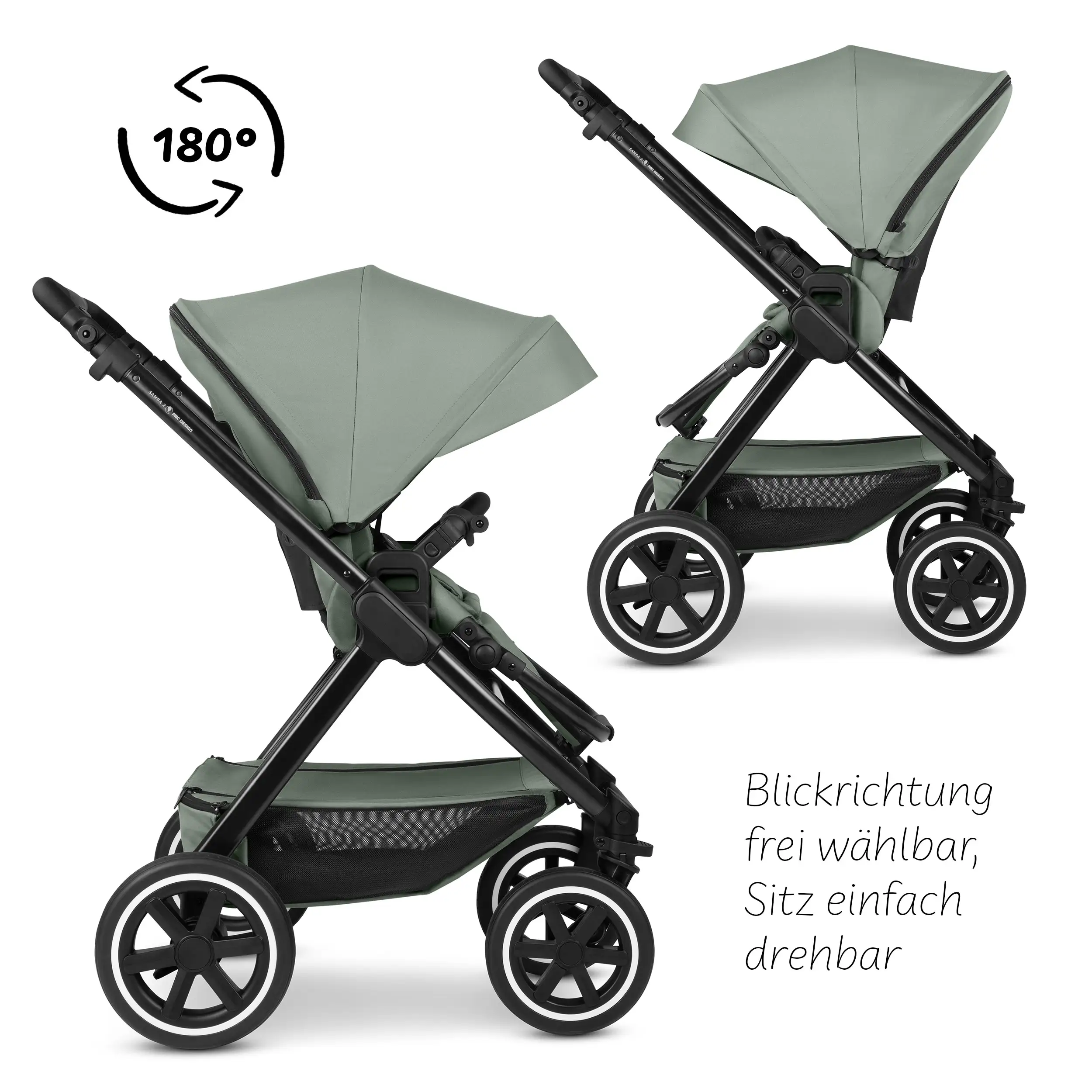 2in1 Stroller Samba 2 - Pine