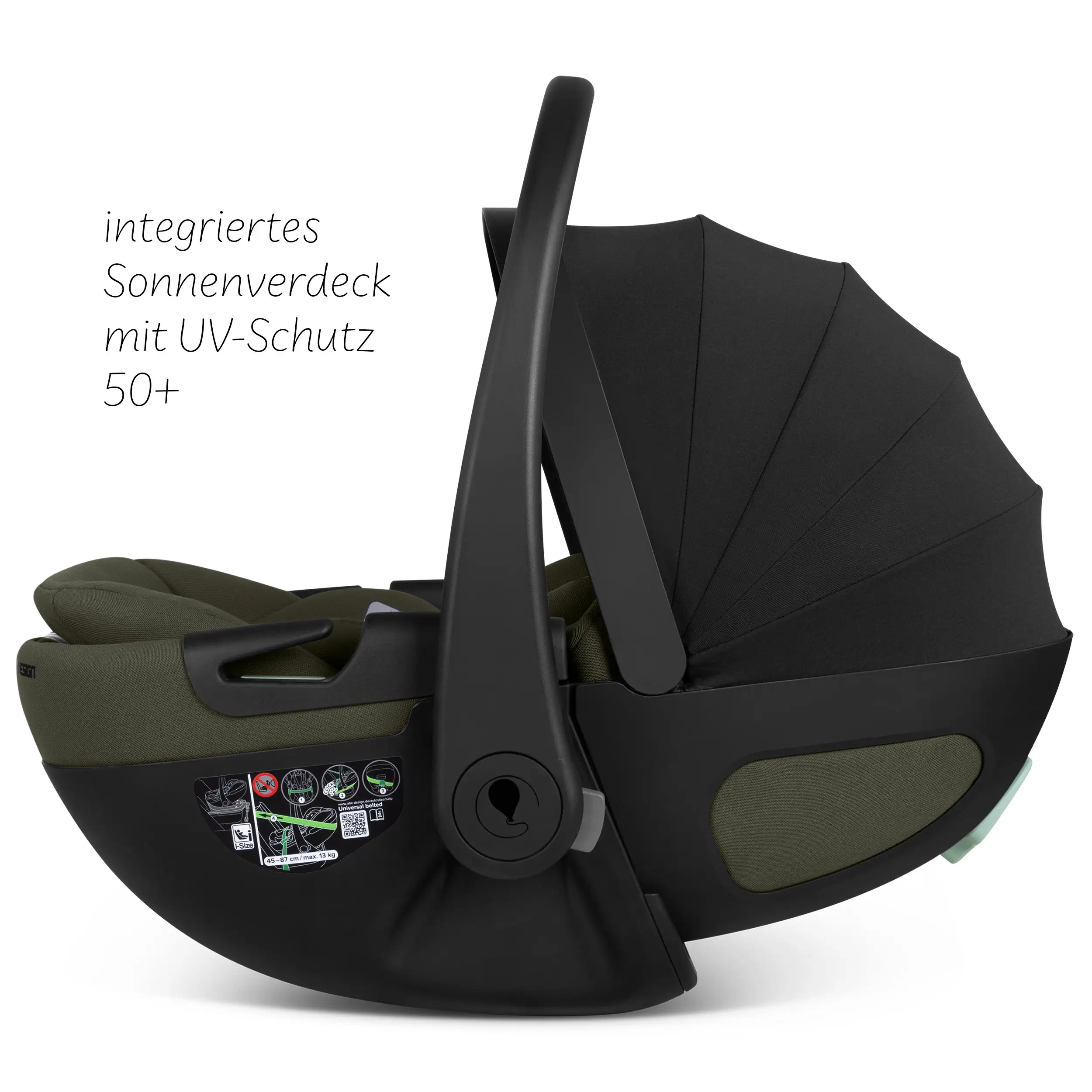 Calla i-Size lie-flat infant car seat incl. rotating ISOFIX Base Root
