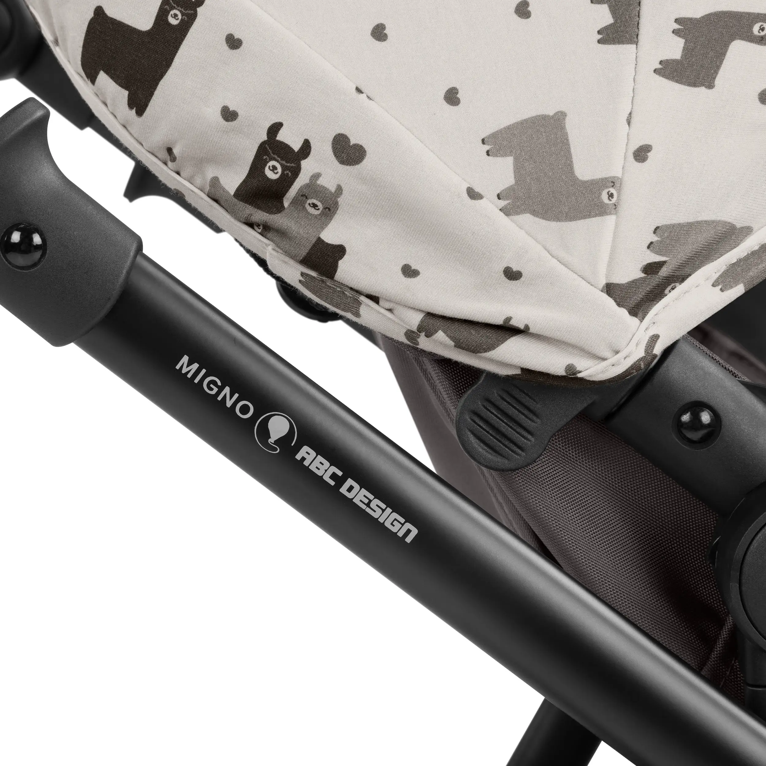 Migno doll's pram - Marron