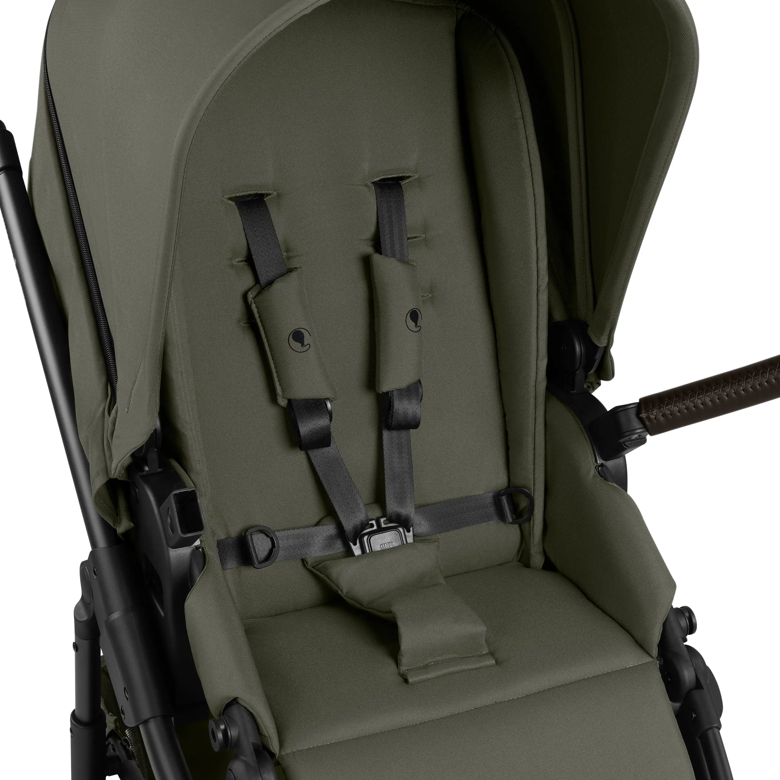 4in1 Stroller Set Salsa Core incl. infant car seat Calla with Reclining Function and the Root Isofix base - Olive