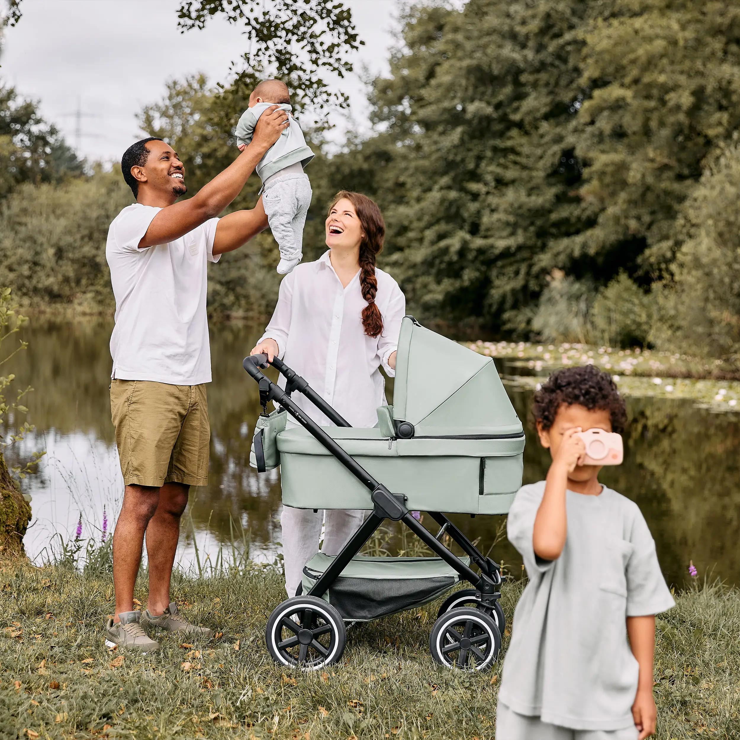 3in1 Stroller-Set Samba 2 - Pine