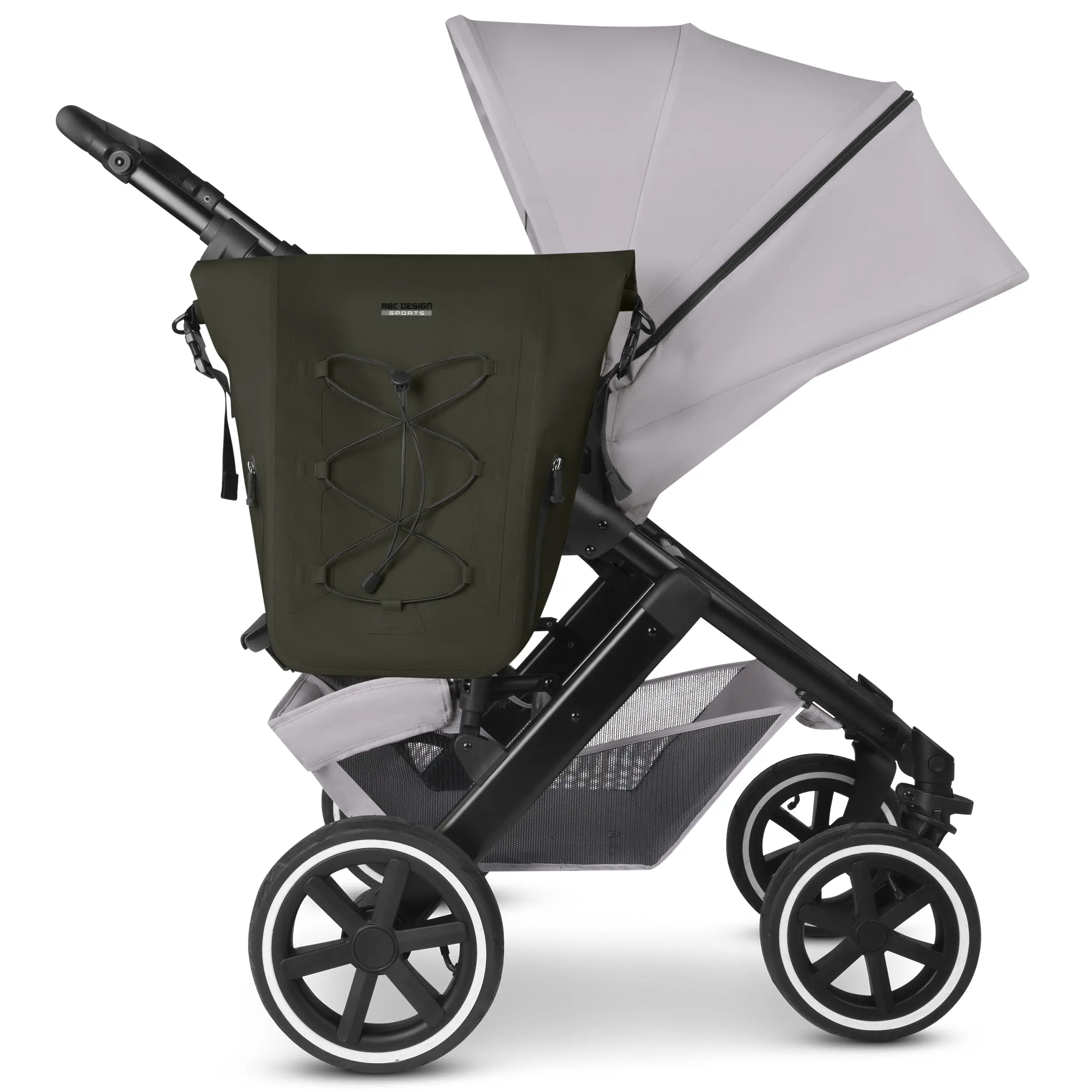 Sion 20L saddle bag for strollers, bike trailers & everyday use - Avocado