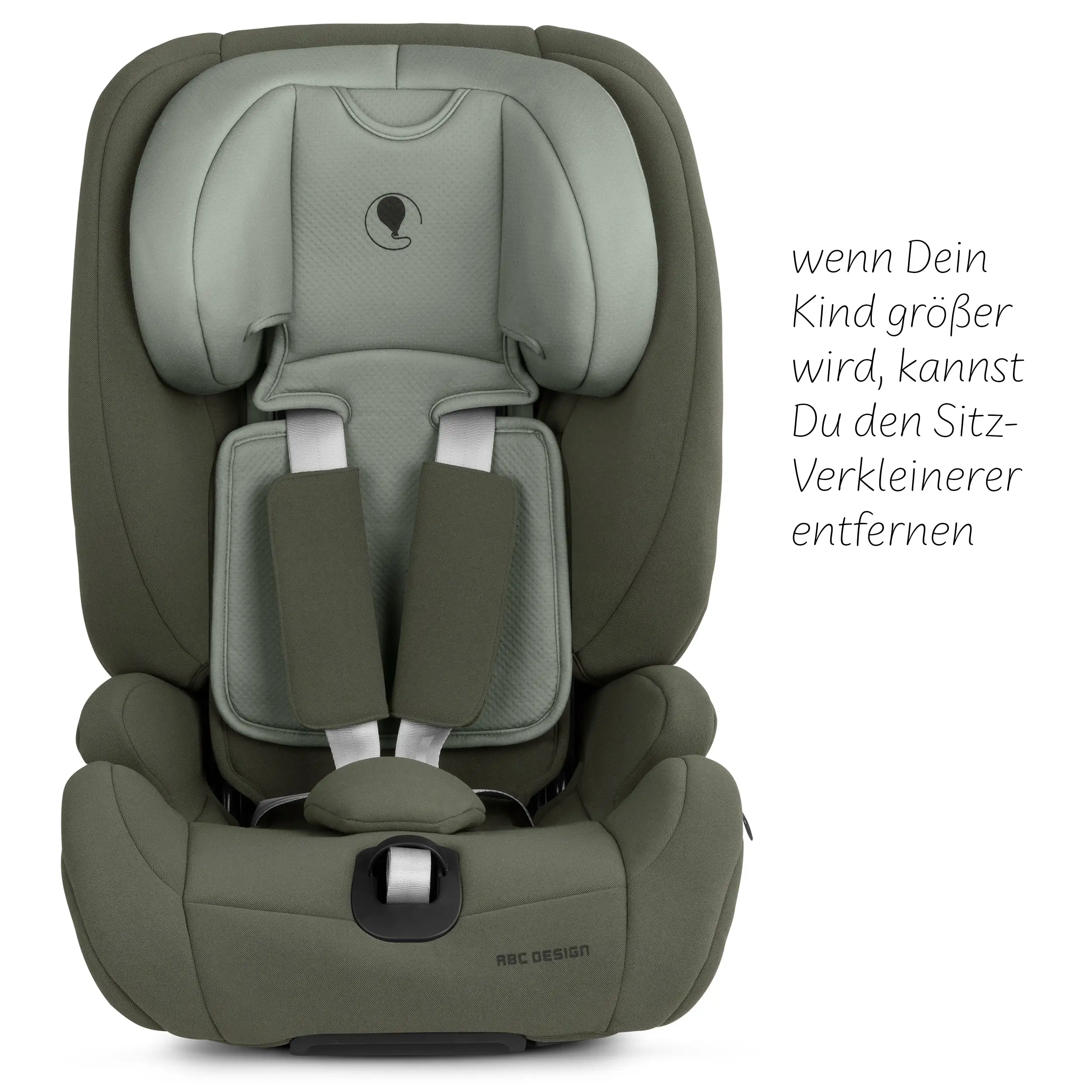 Car Seat Aspen 2 Fix i-Size (from 15 months to 12 years) - Sage