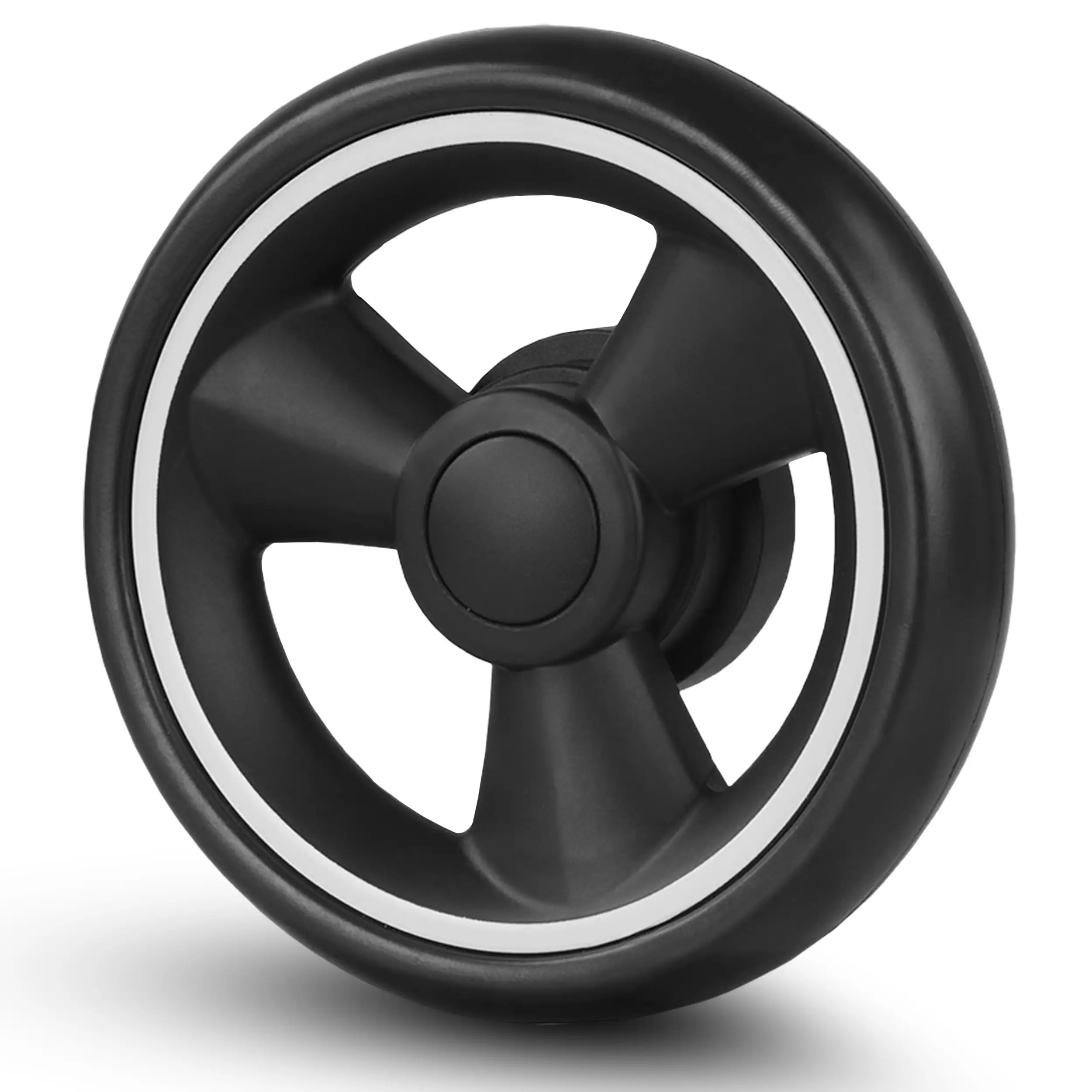 Rear wheel for Ping 3 Travel / Ping Two - EVA Black / White Wall