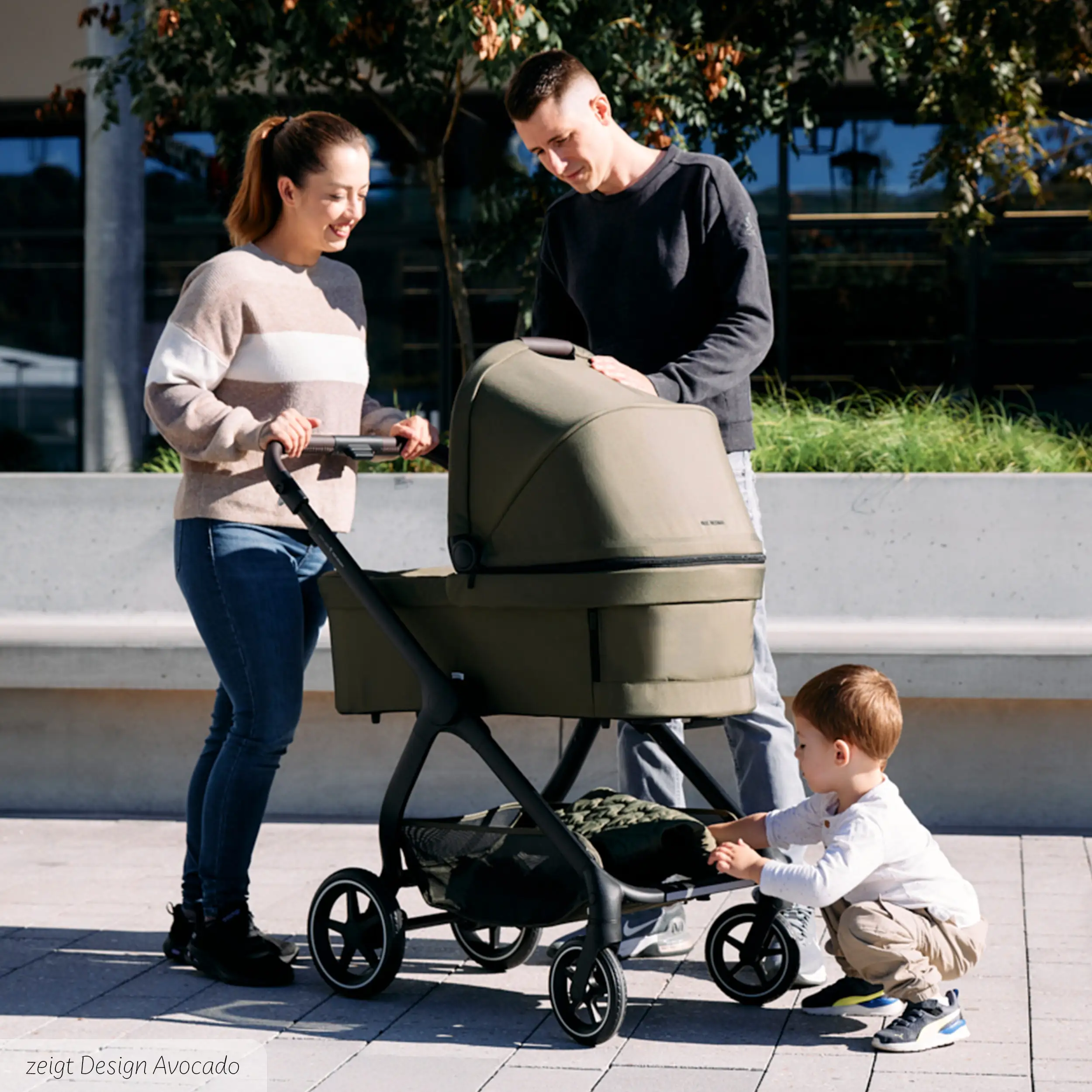3in1 Stroller Set City Life incl. infant car seat Maxi Cosi Pebble 360 Pro 2 - Nature