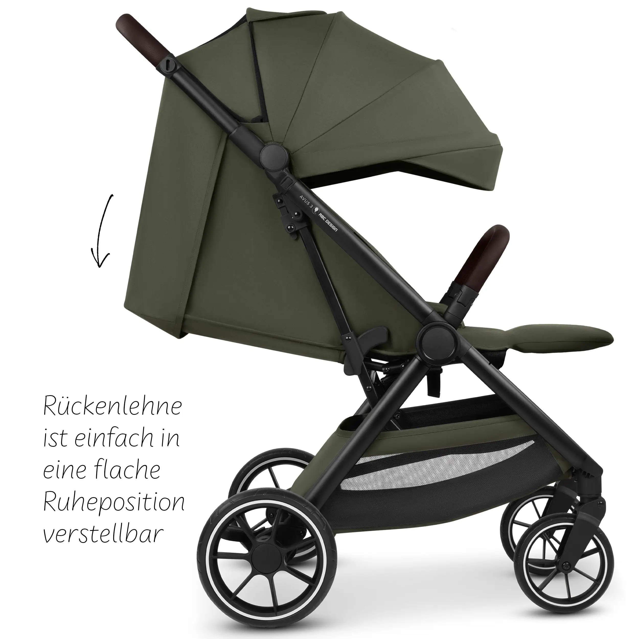 Avus 3 Stroller - Pea