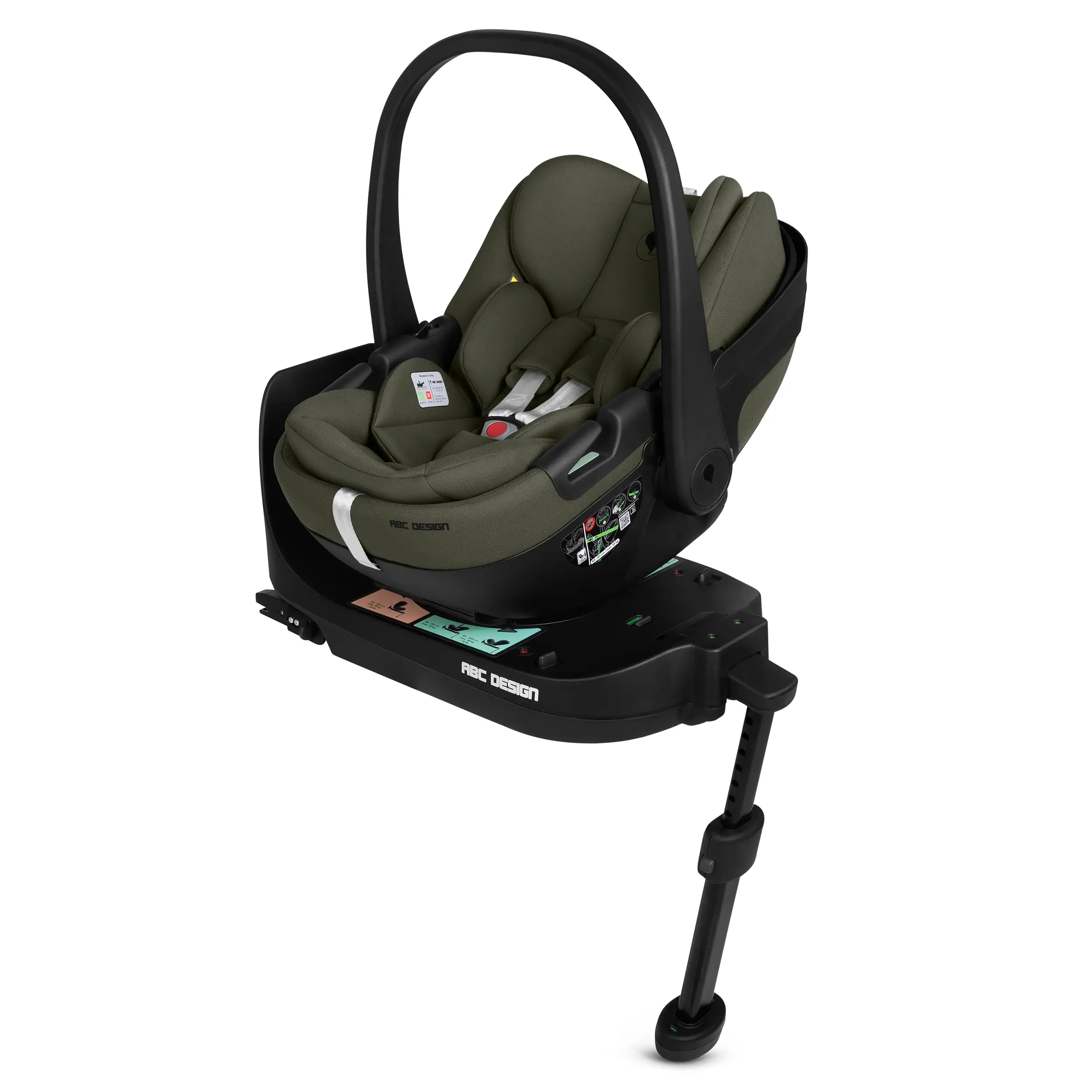 Calla i-Size Infant Car Seat with Reclining Function - Olive