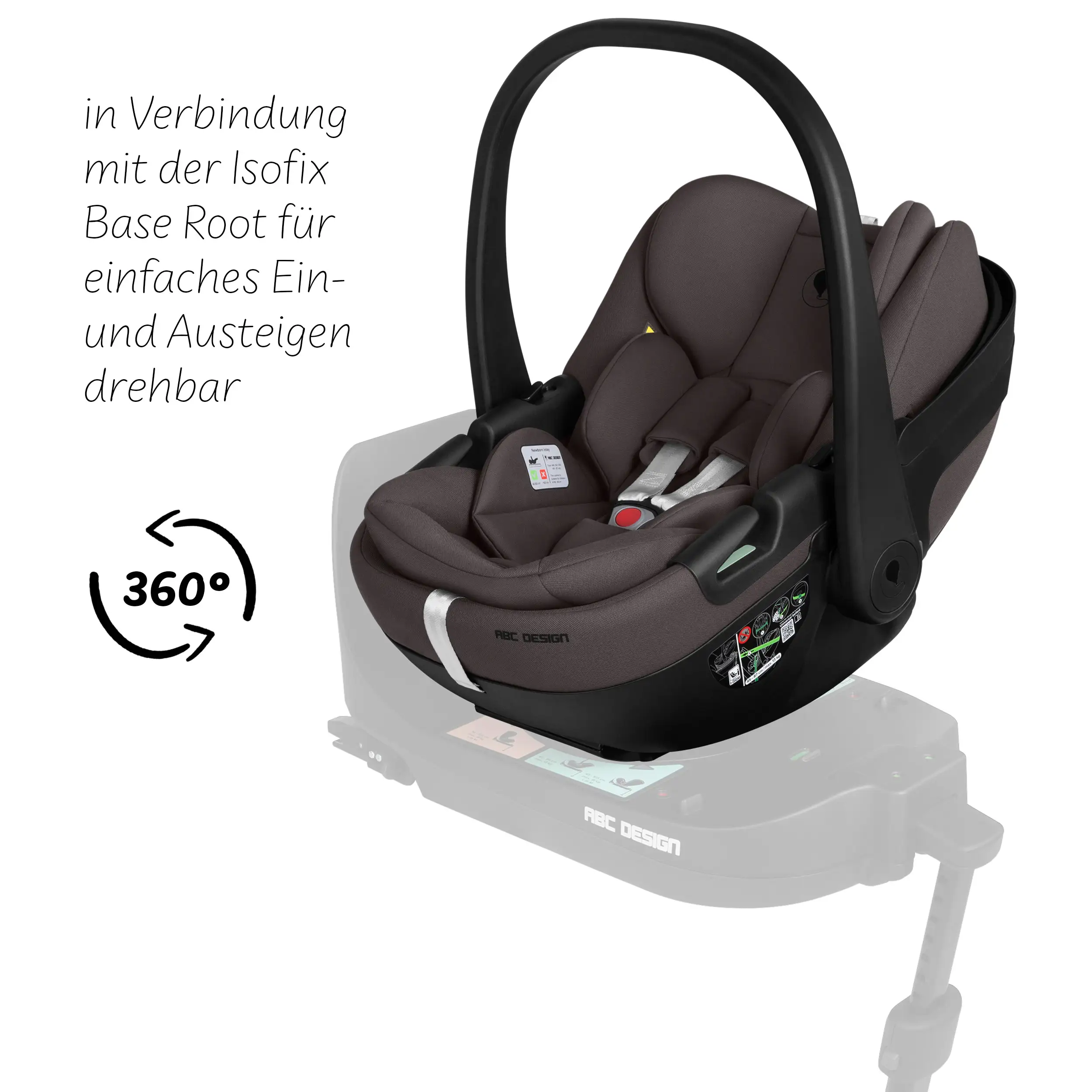 Calla i-Size Infant Car Seat with Reclining Function - Falcon