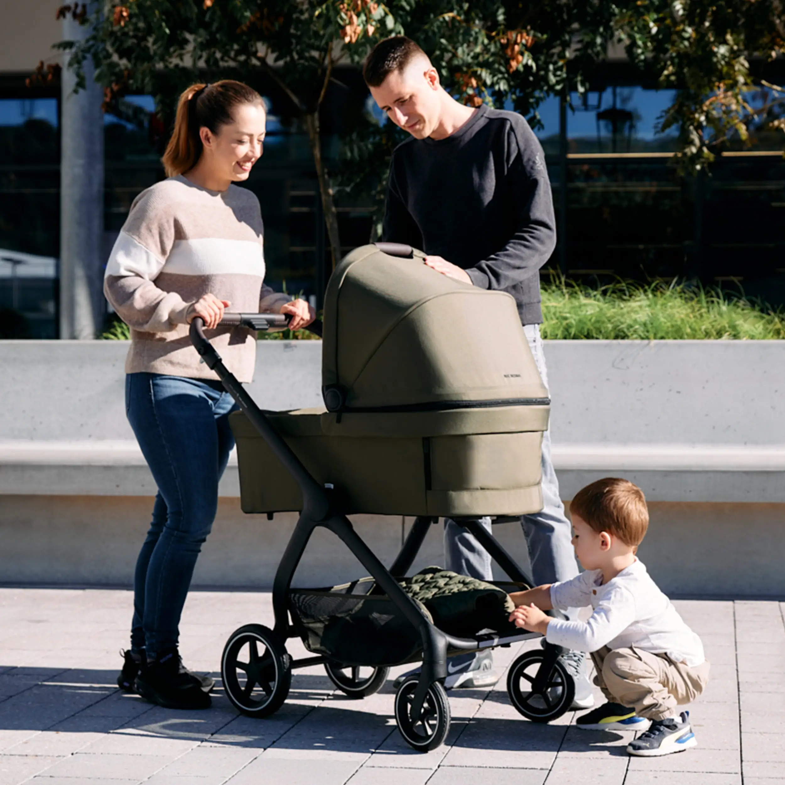 3in1 Stroller Set City Life incl. infant car seat Maxi Cosi Pebble 360 Pro 2 - Avocado