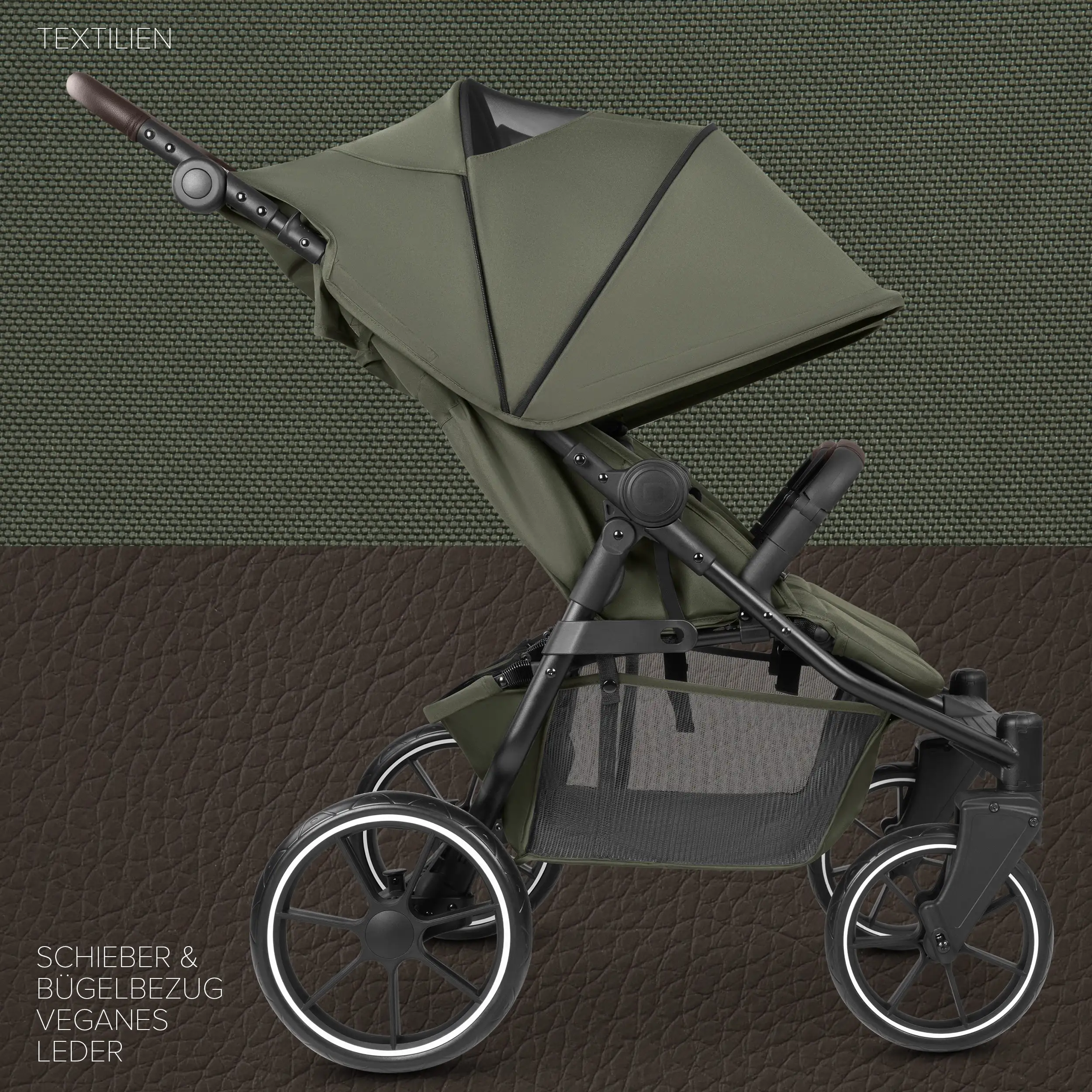 Bayamo Double Strollers - Pea