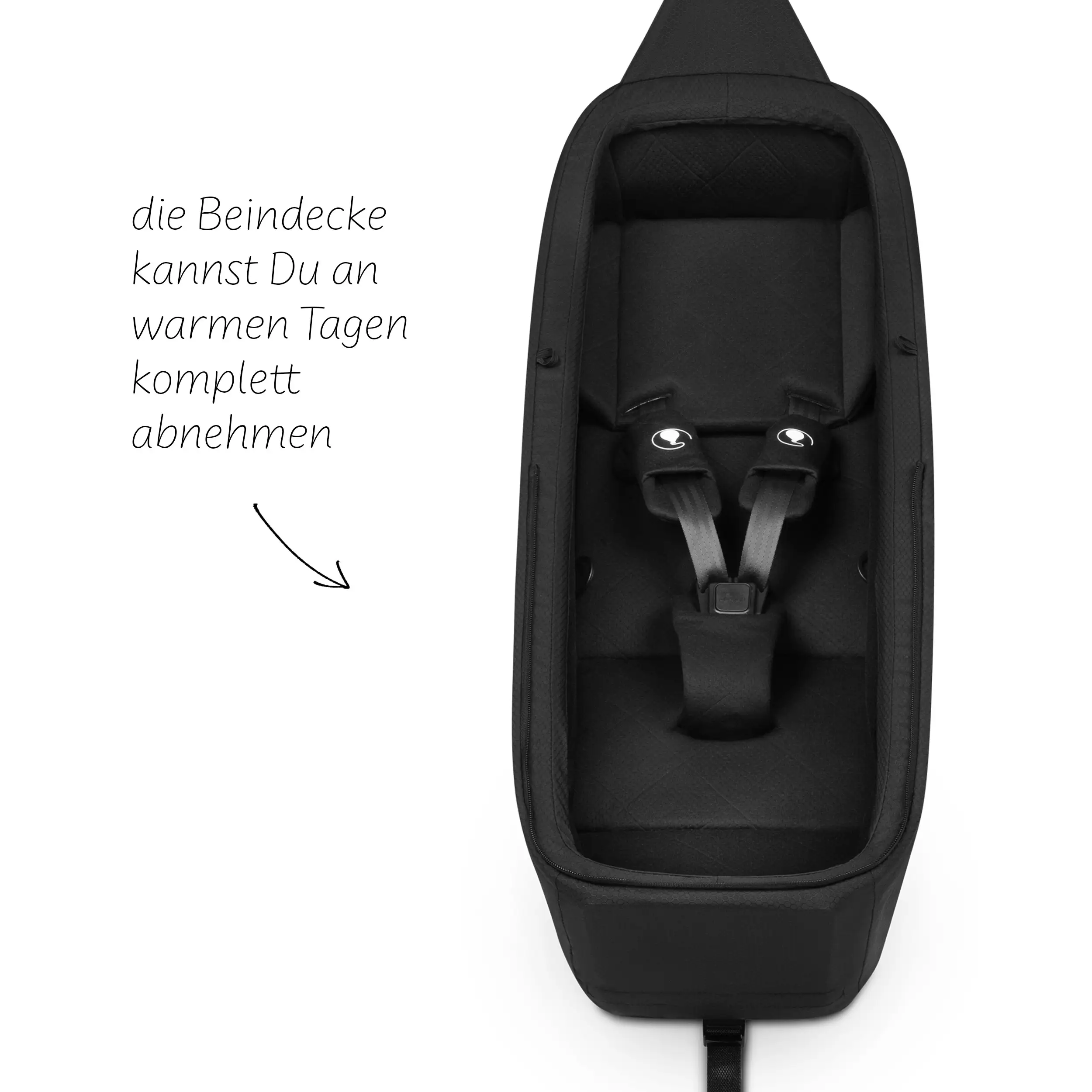 Newborn Insert for Bike Trailer Tour - Ink