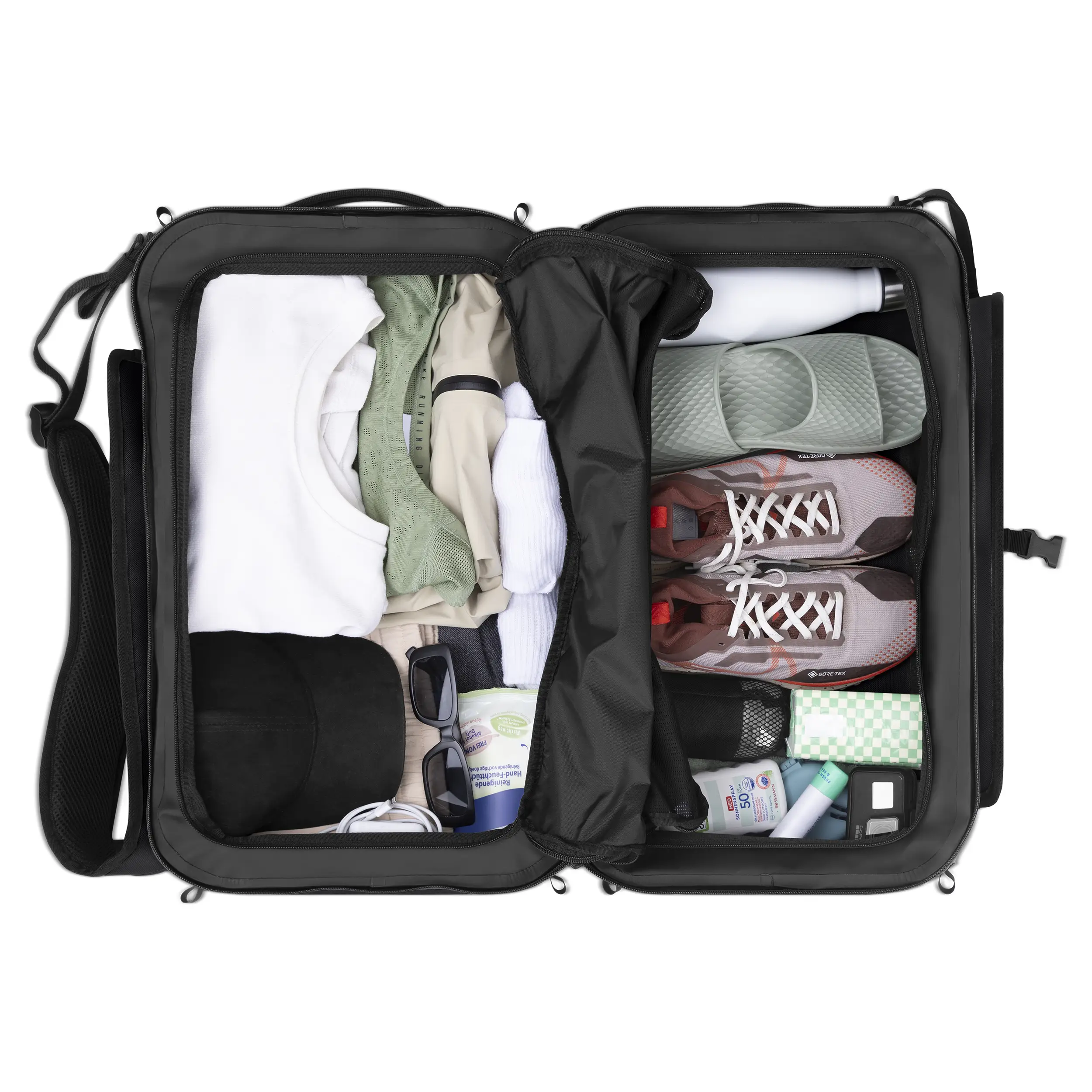 Bellinzona 33L travel bag for city breaks, trips and weekends - Ink