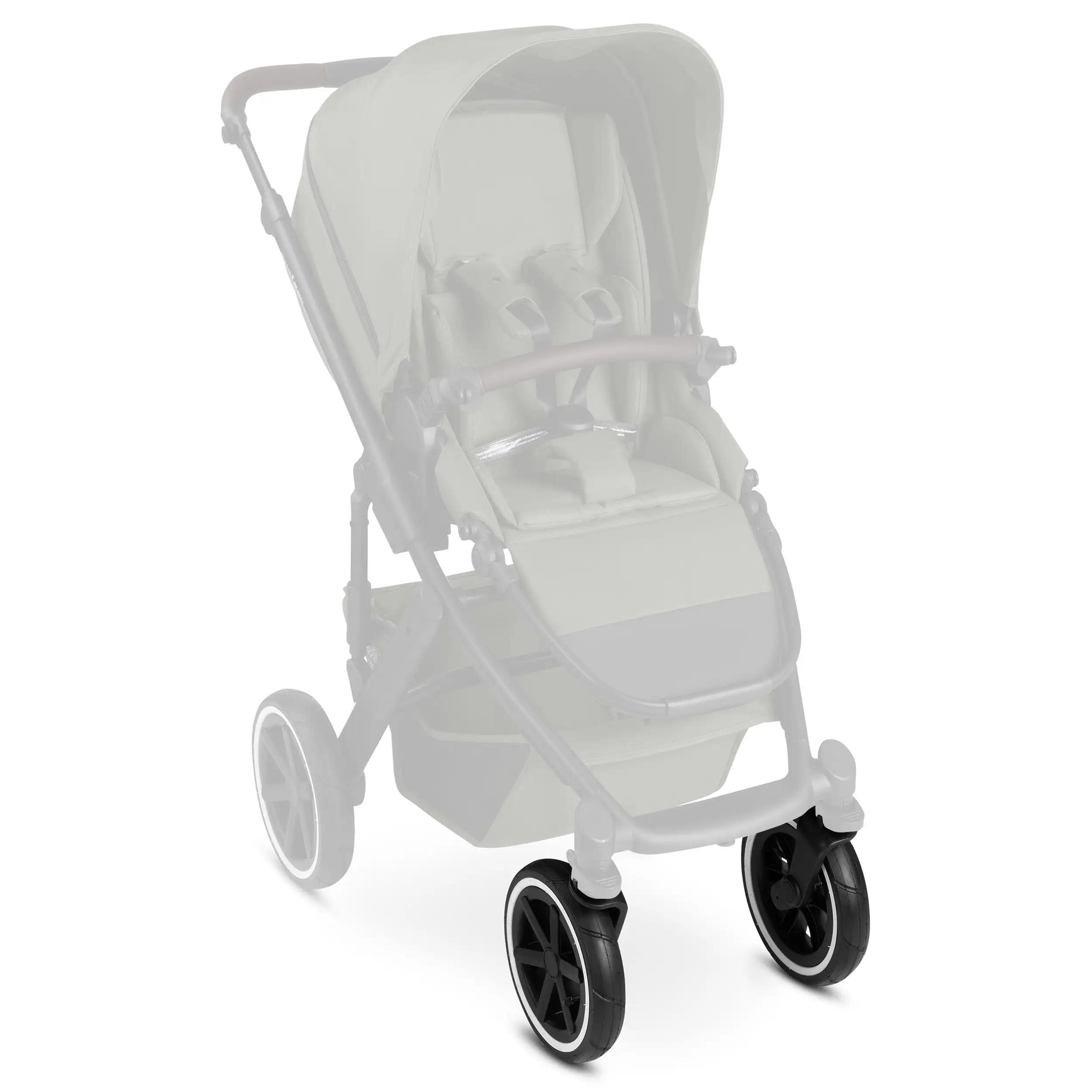 Front wheels set (2 pieces) for Salsa 5 Air / Salsa 4 Air - air wheels Black / White Wall