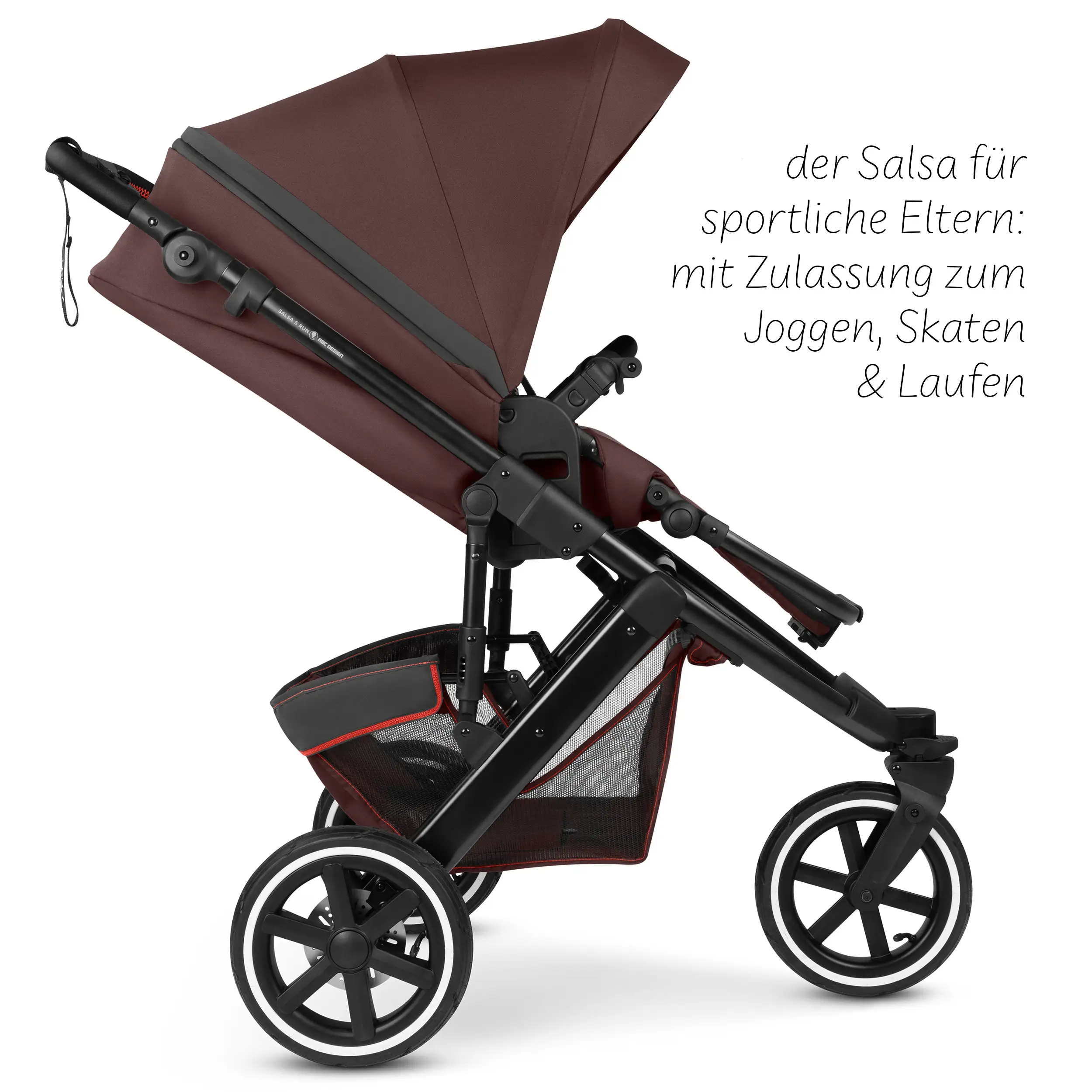 2in1 Stroller Salsa 5 Run - Umbra