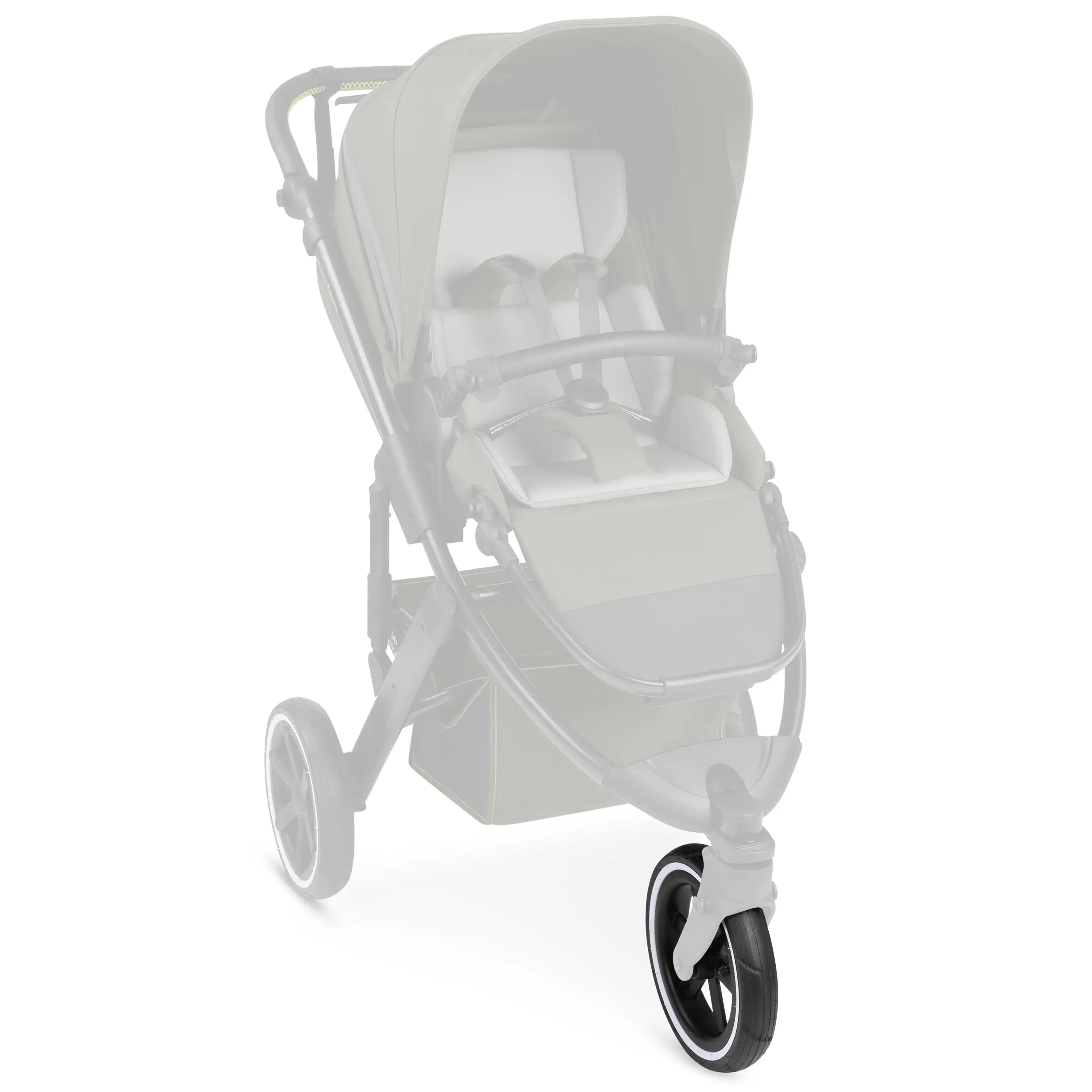 Front wheel for Salsa 5 Run / Salsa Run - Air wheels Black / White Wall