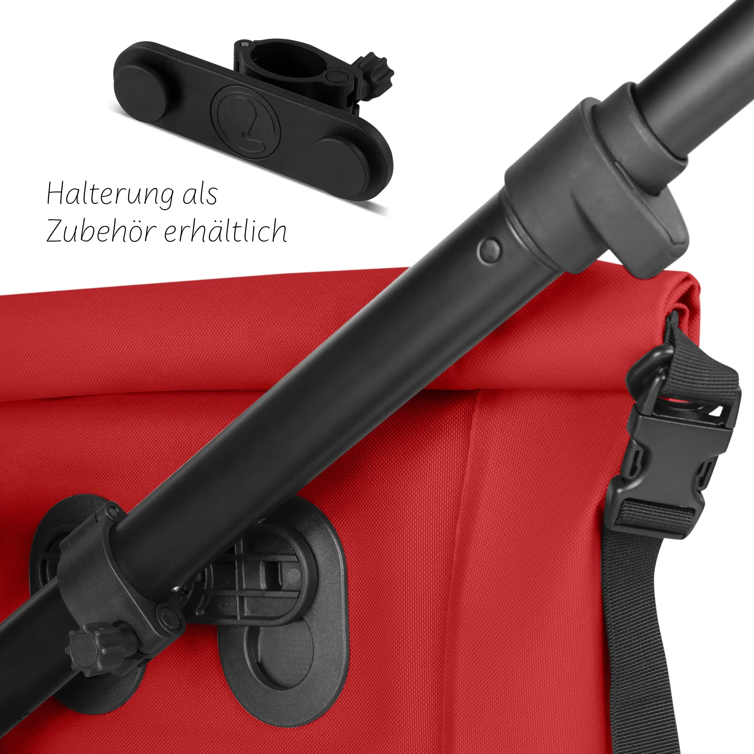 Sion 20L saddle bag for strollers, bike trailers & everyday use - Mango