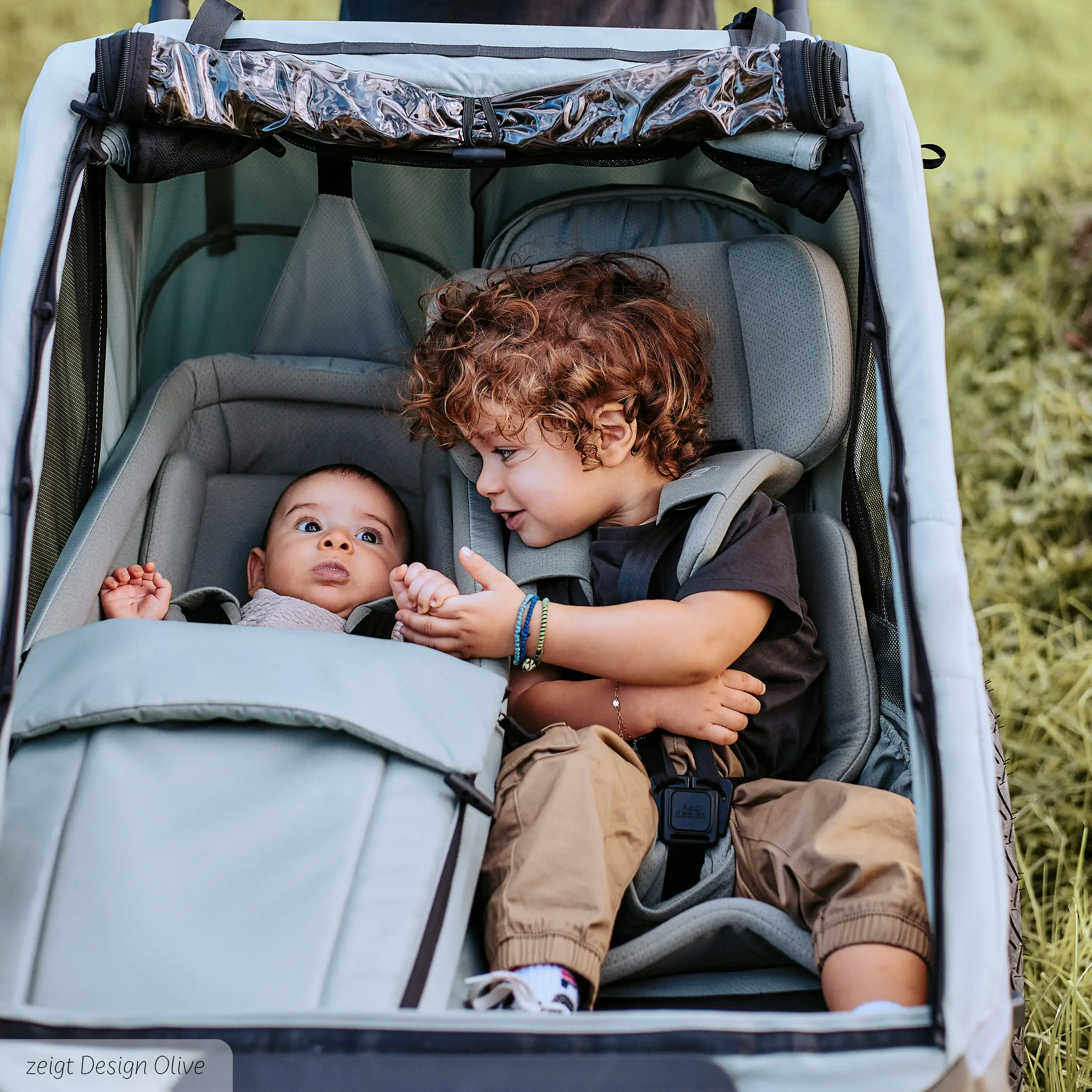 Newborn Insert for Bike Trailer Tour - Ink