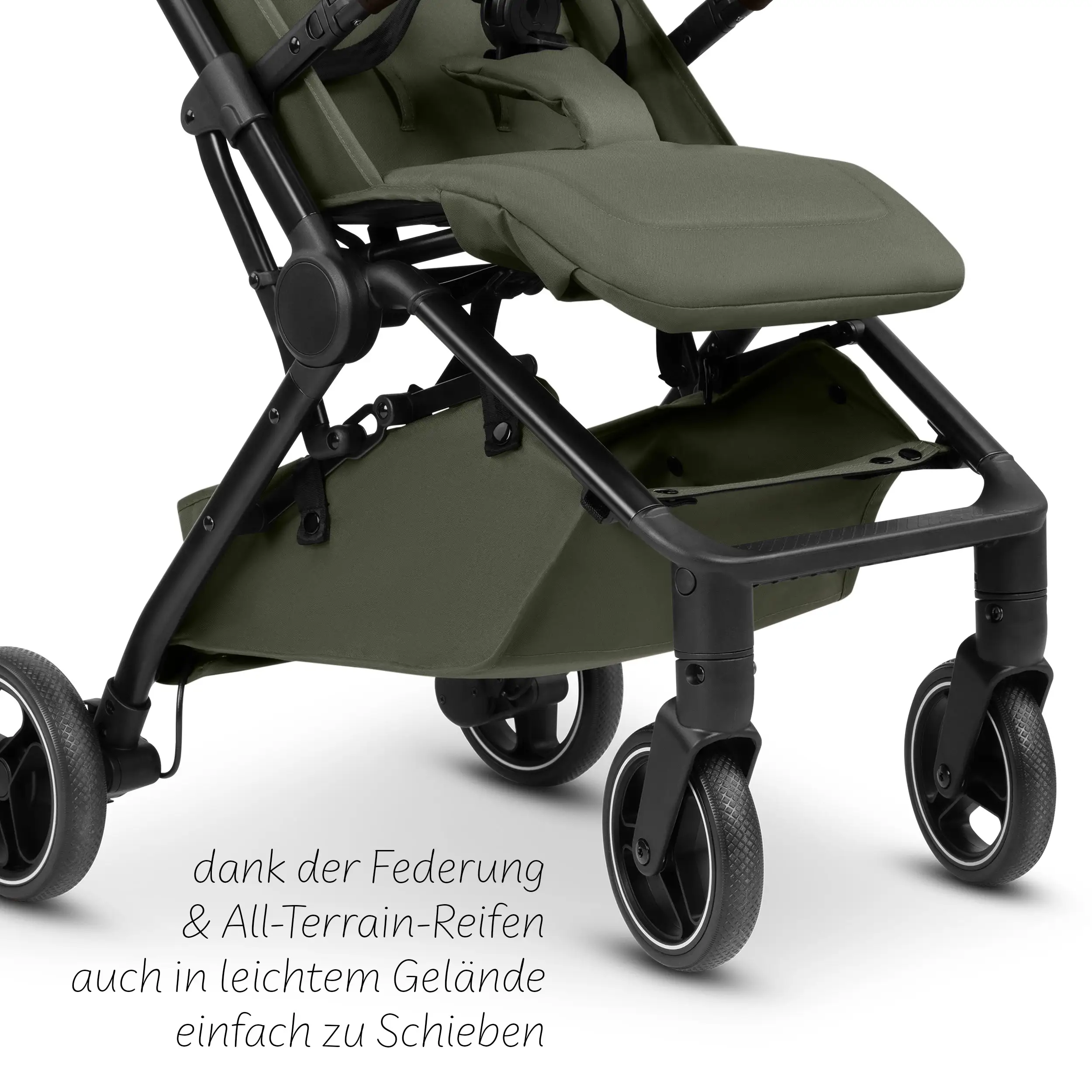 Ping 4 Trekking Travel Stroller - Pea