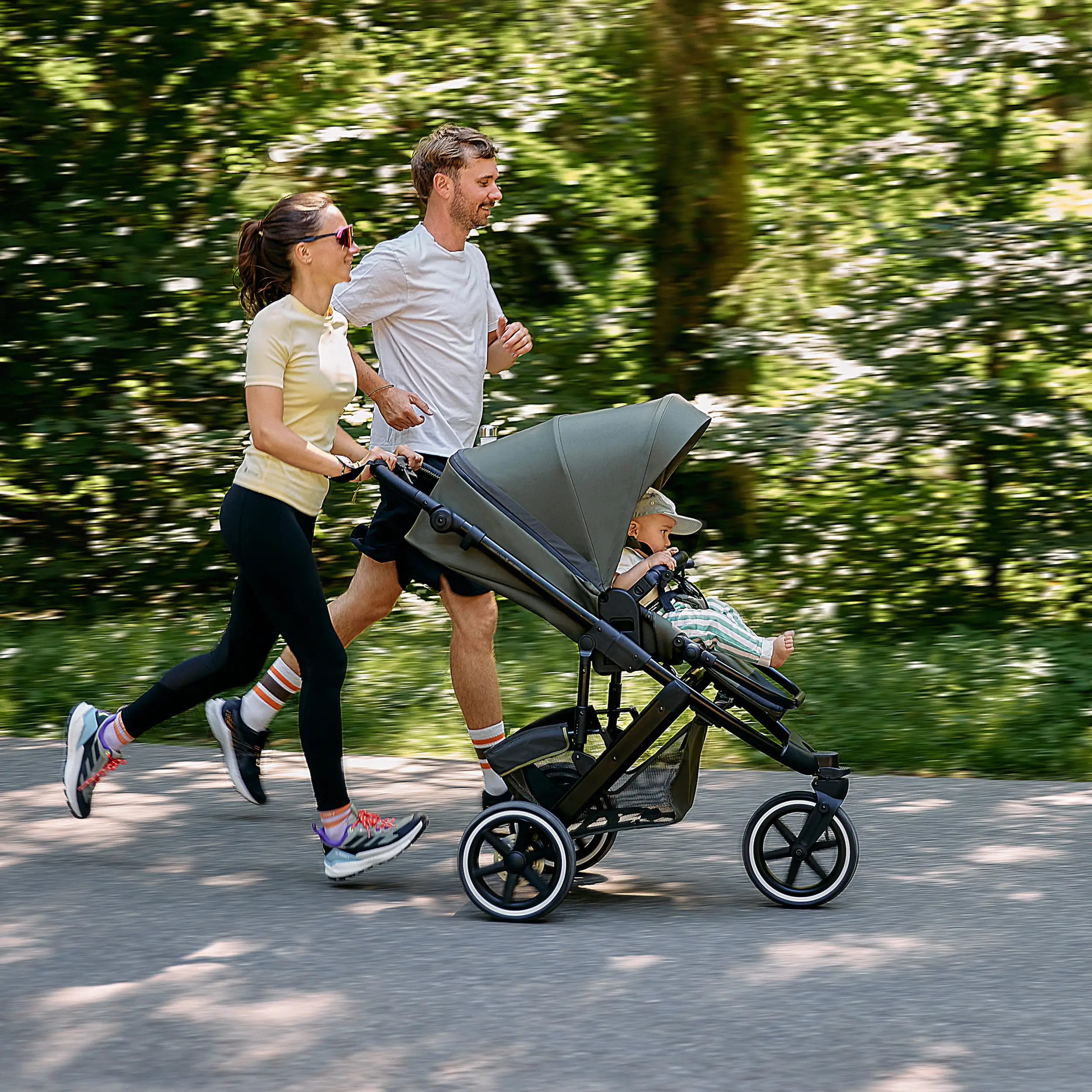 2in1 Stroller Salsa 5 Run - Avocado