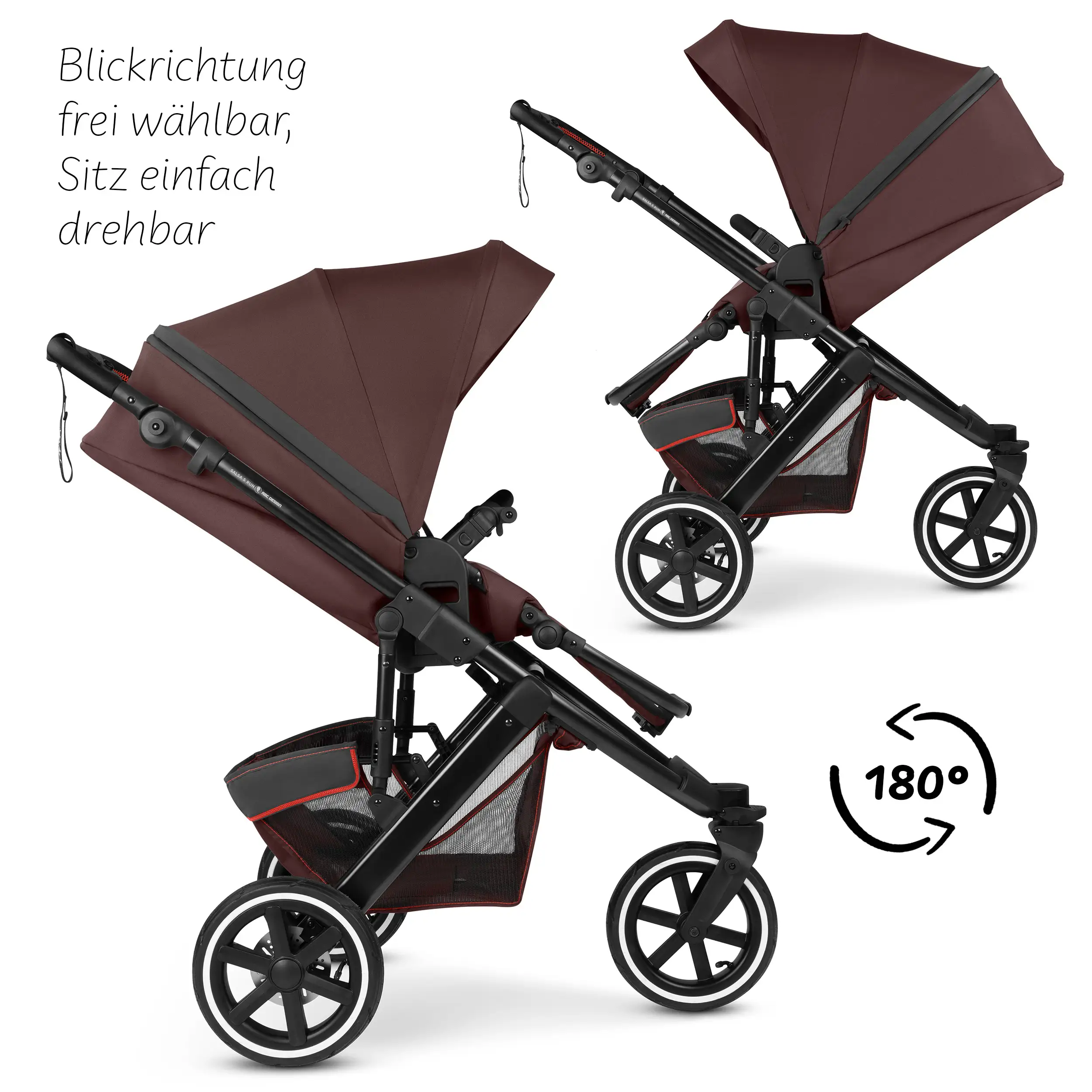 3in1 Stroller-Set Salsa 5 Run - Umbra