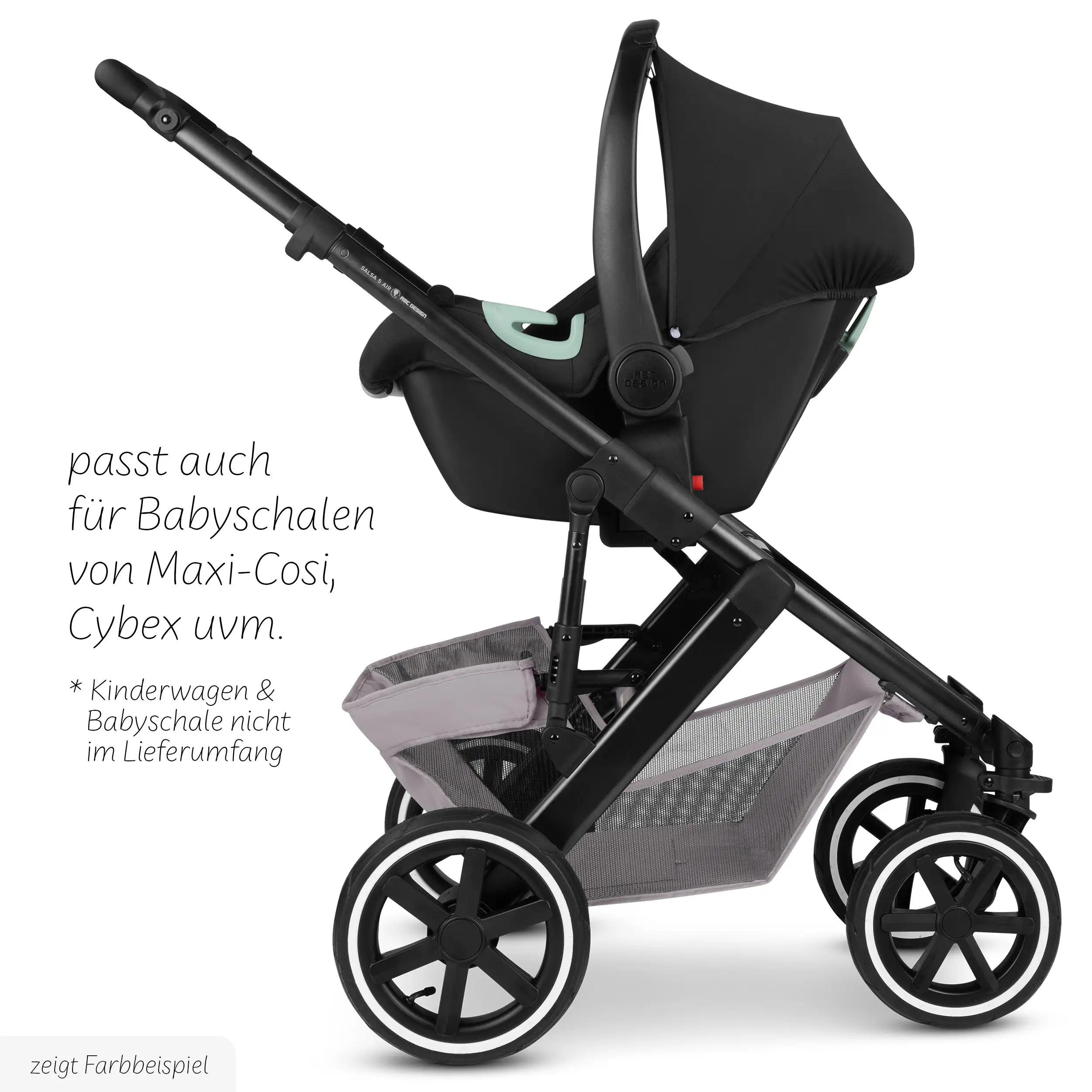 Infant Car Seat Adapter Samba, Salsa 4 Air, Zoom