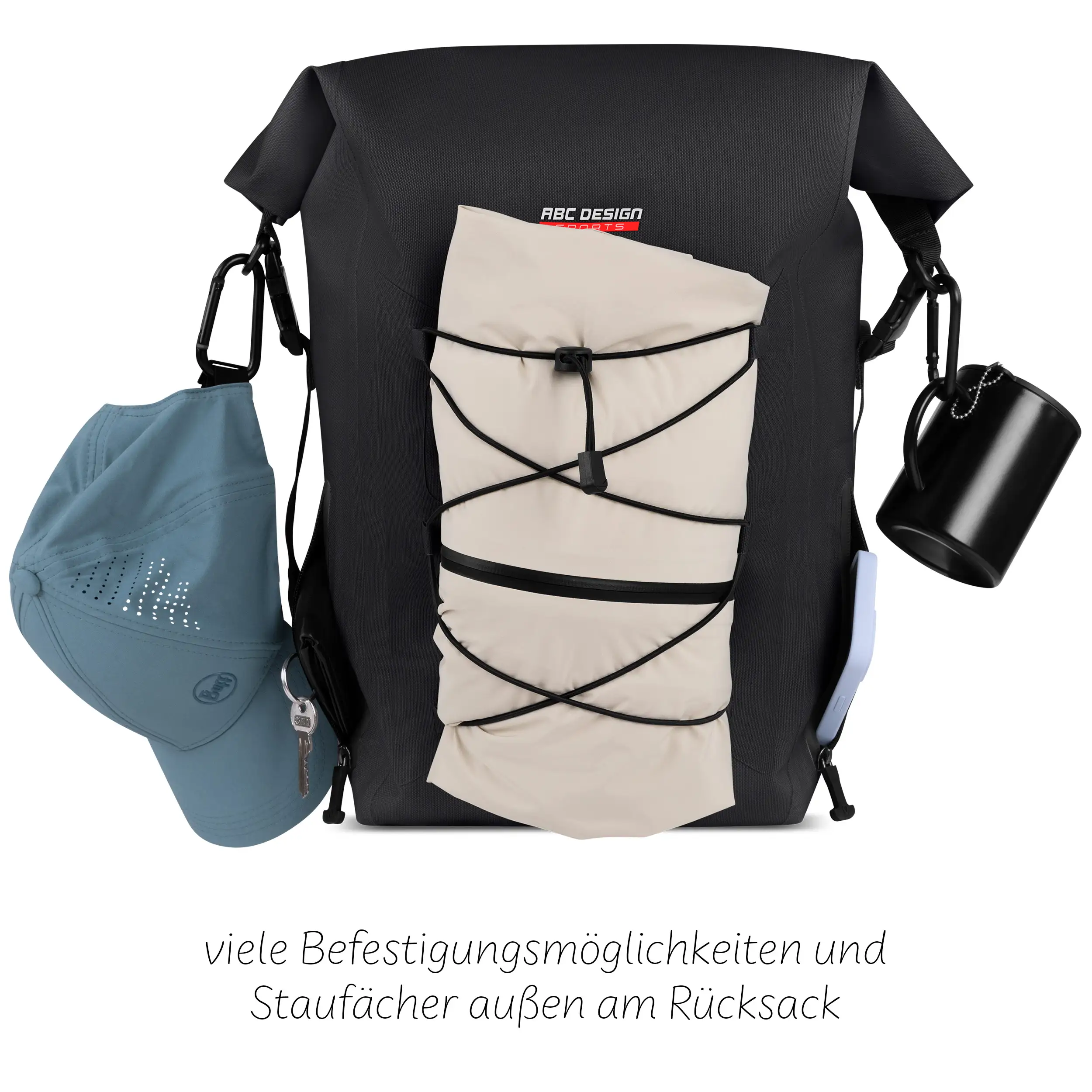 Lausanne 20L premium outdoor backpack for city and nature - Ink