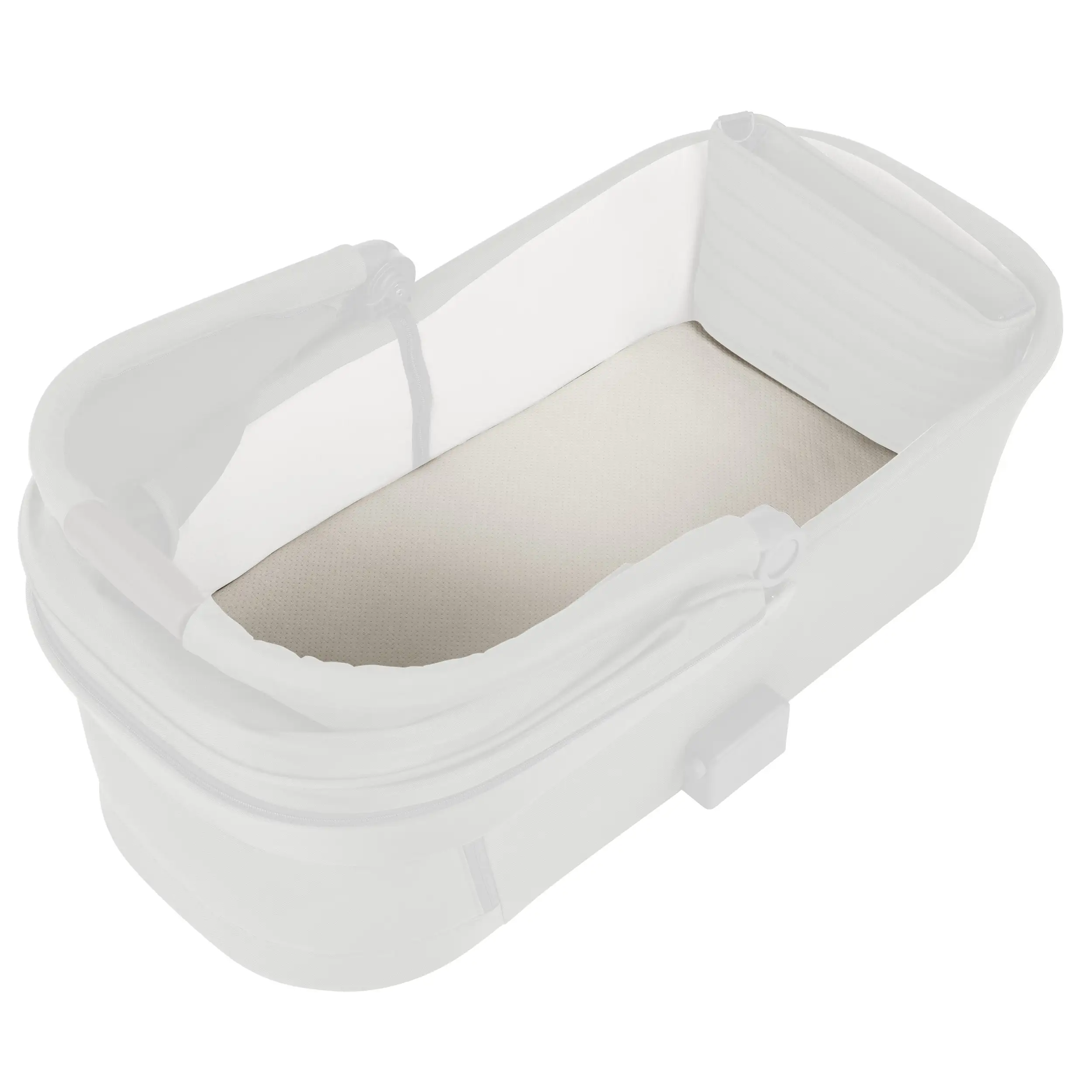 CozyCloud® mattress for carrycot - Silver Birch