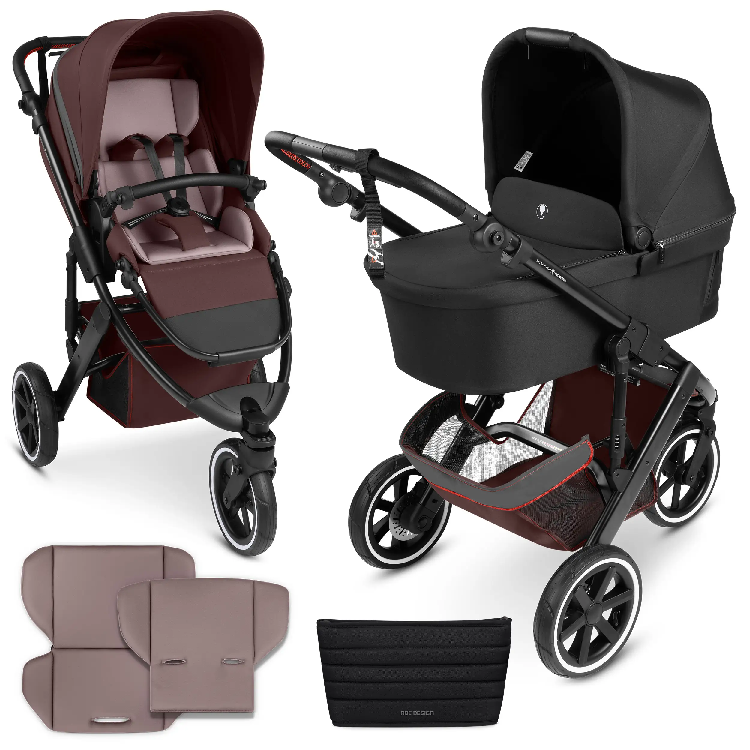 2in1 Stroller Salsa 5 Run - Umbra