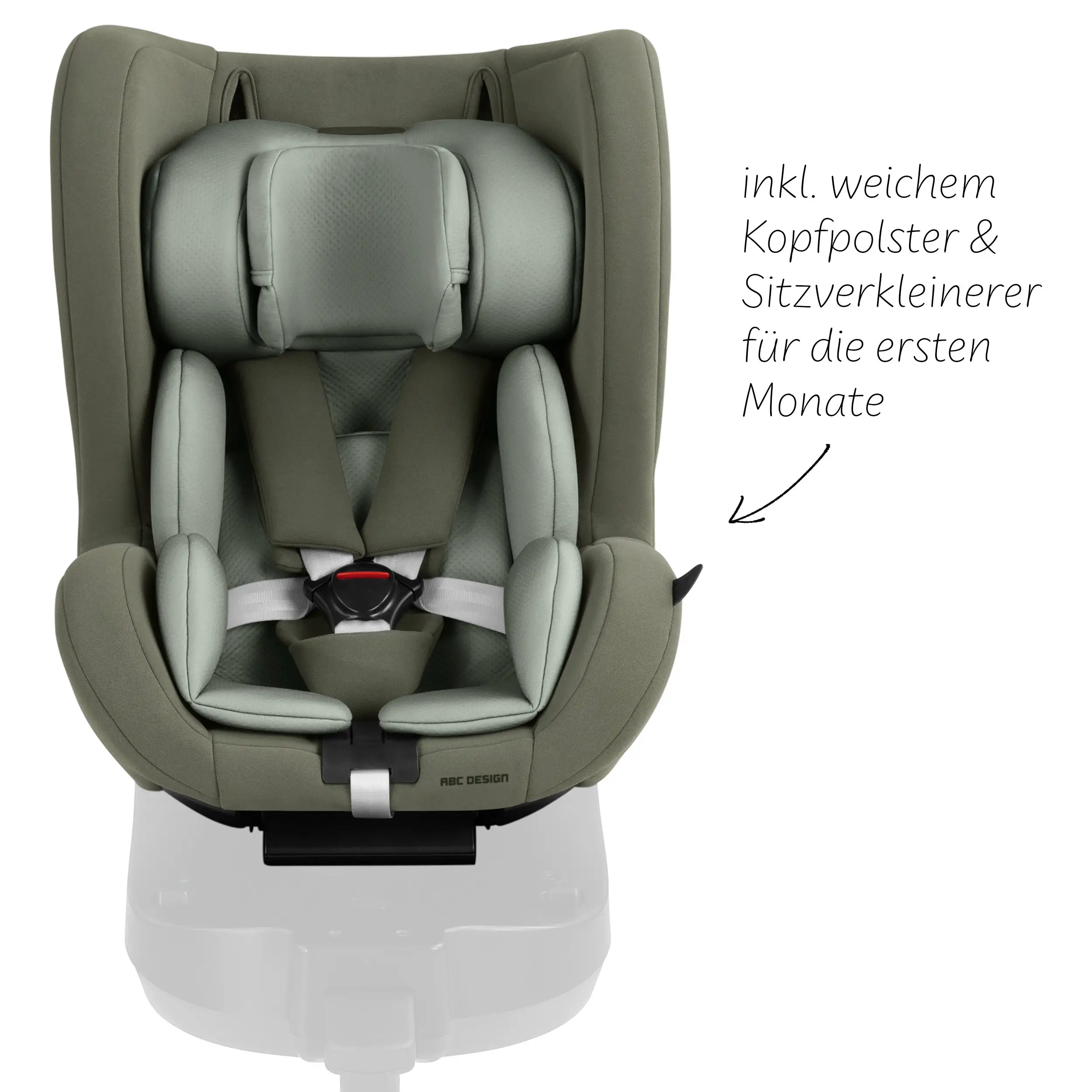 Lily i-Size child car seat incl. rotating ISOFIX Base Root - Sage