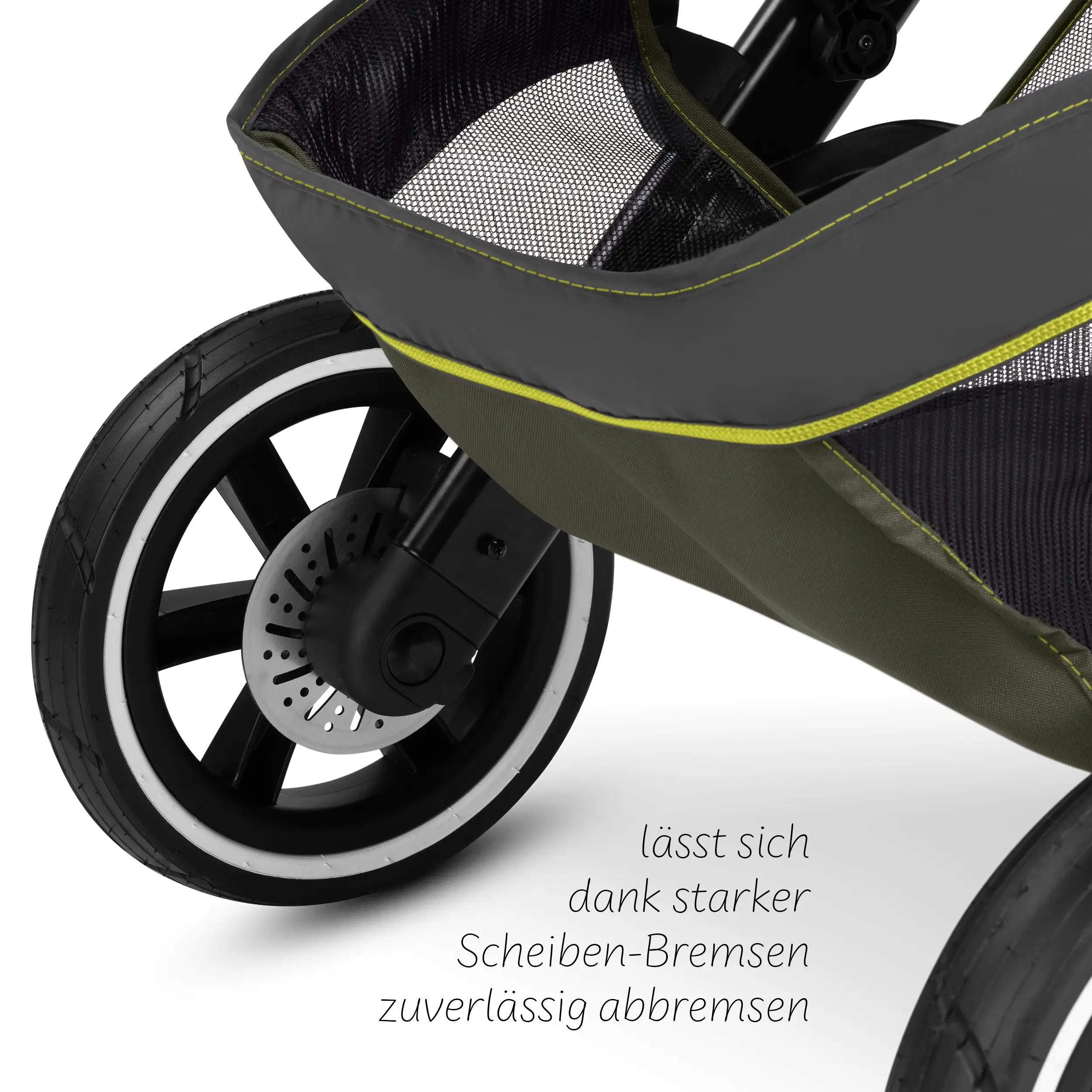 3in1 Stroller-Set Salsa 5 Run - Avocado
