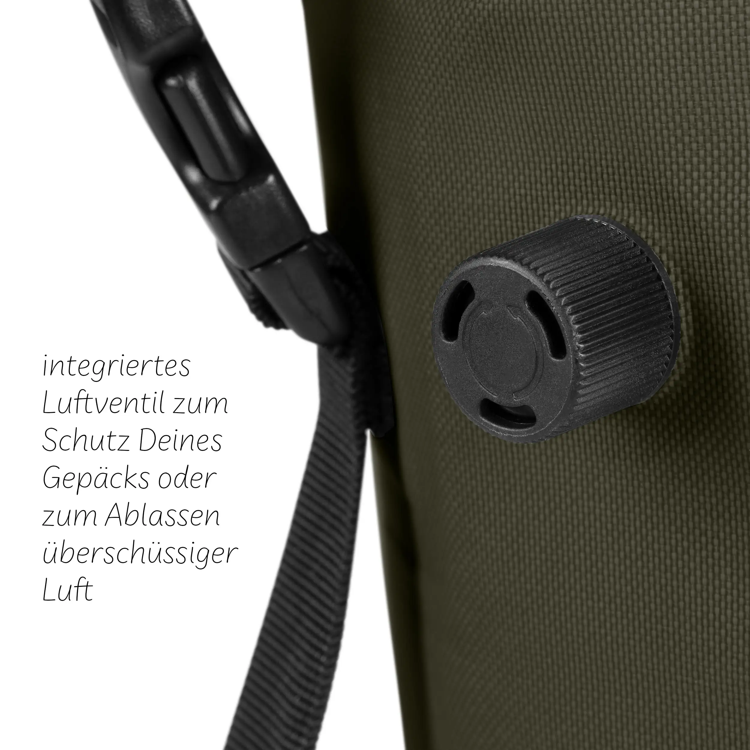 Sion 20L saddle bag for strollers, bike trailers & everyday use - Avocado