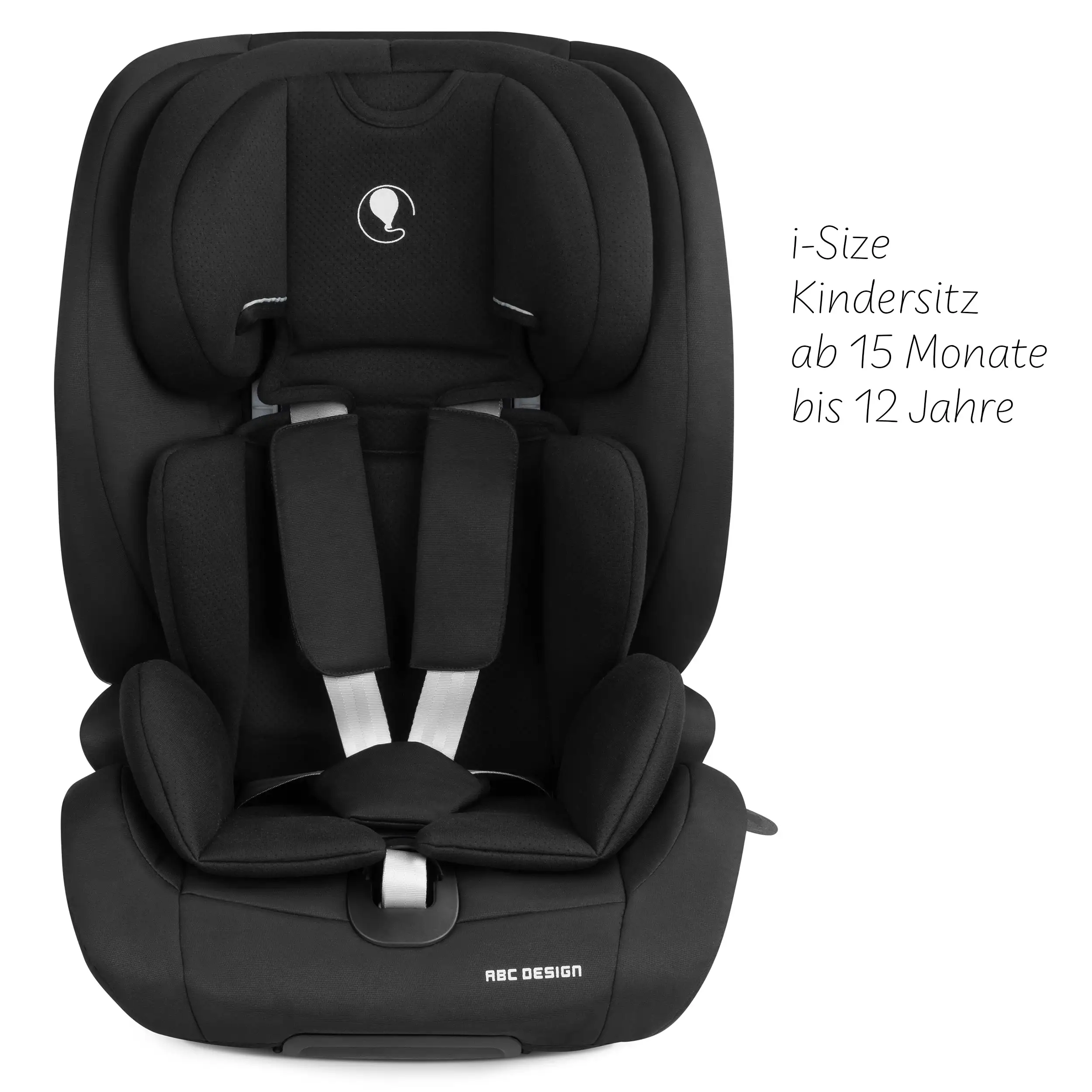 Car Seat Aspen 2 Fix i-Size (from 15 months to 12 years) - Black