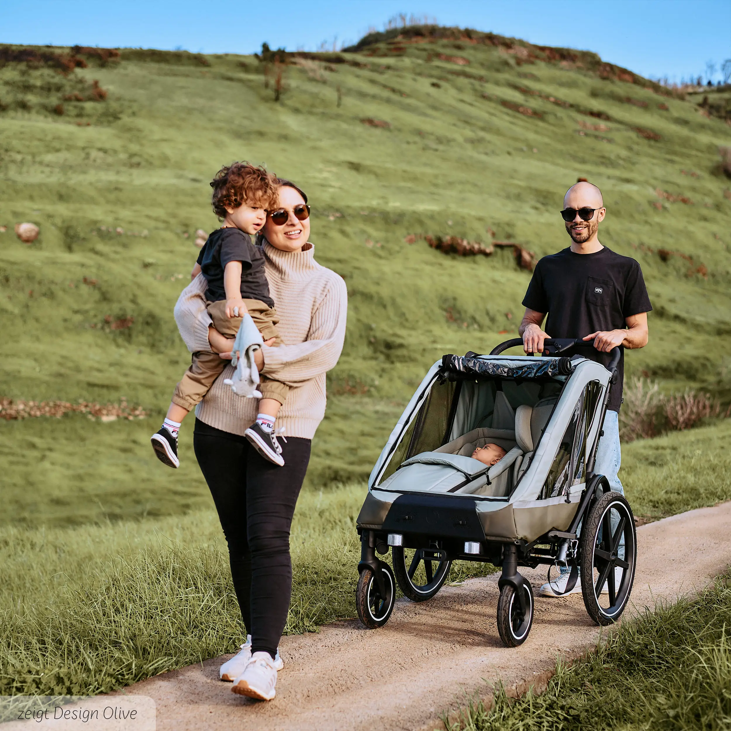 Newborn Insert for Bike Trailer Tour - Ink