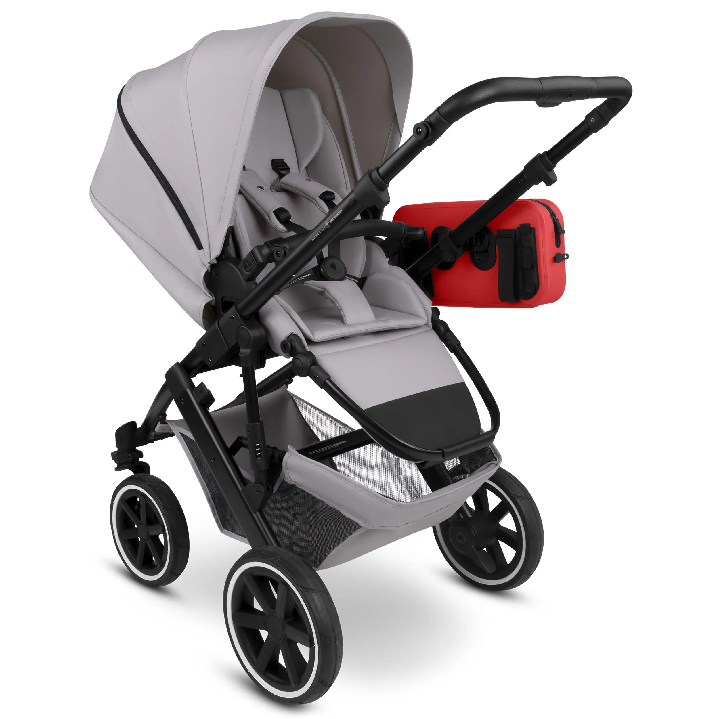 Geneva 4.5L saddle bag for strollers, bikes & everyday use - Mango