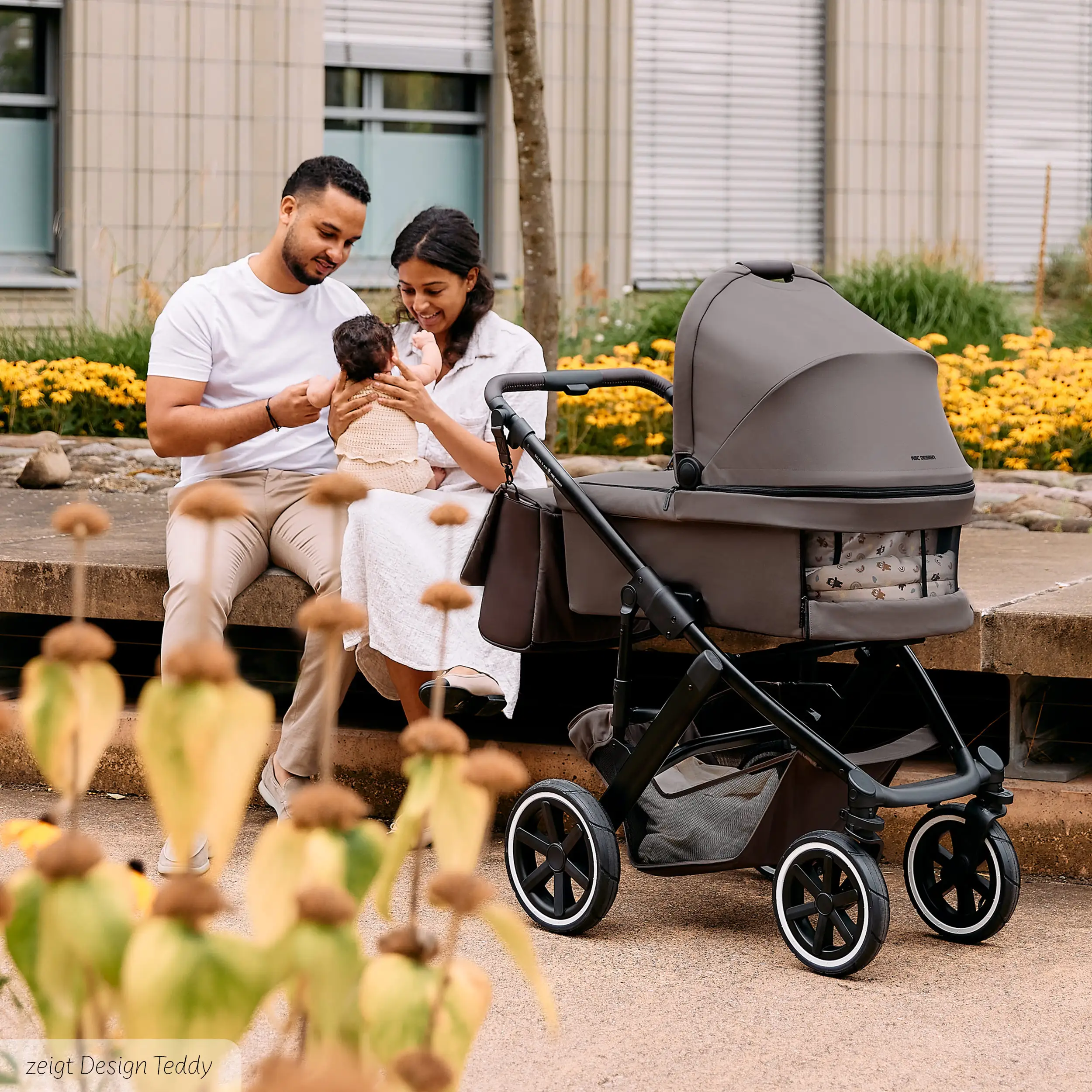 Package 1/2 3in1 Stroller set Salsa 5 Air - Marron